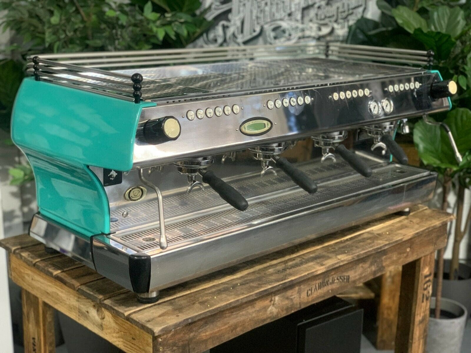 La Marzocco FB80 4 Group Coffee Machine Aqua - Used