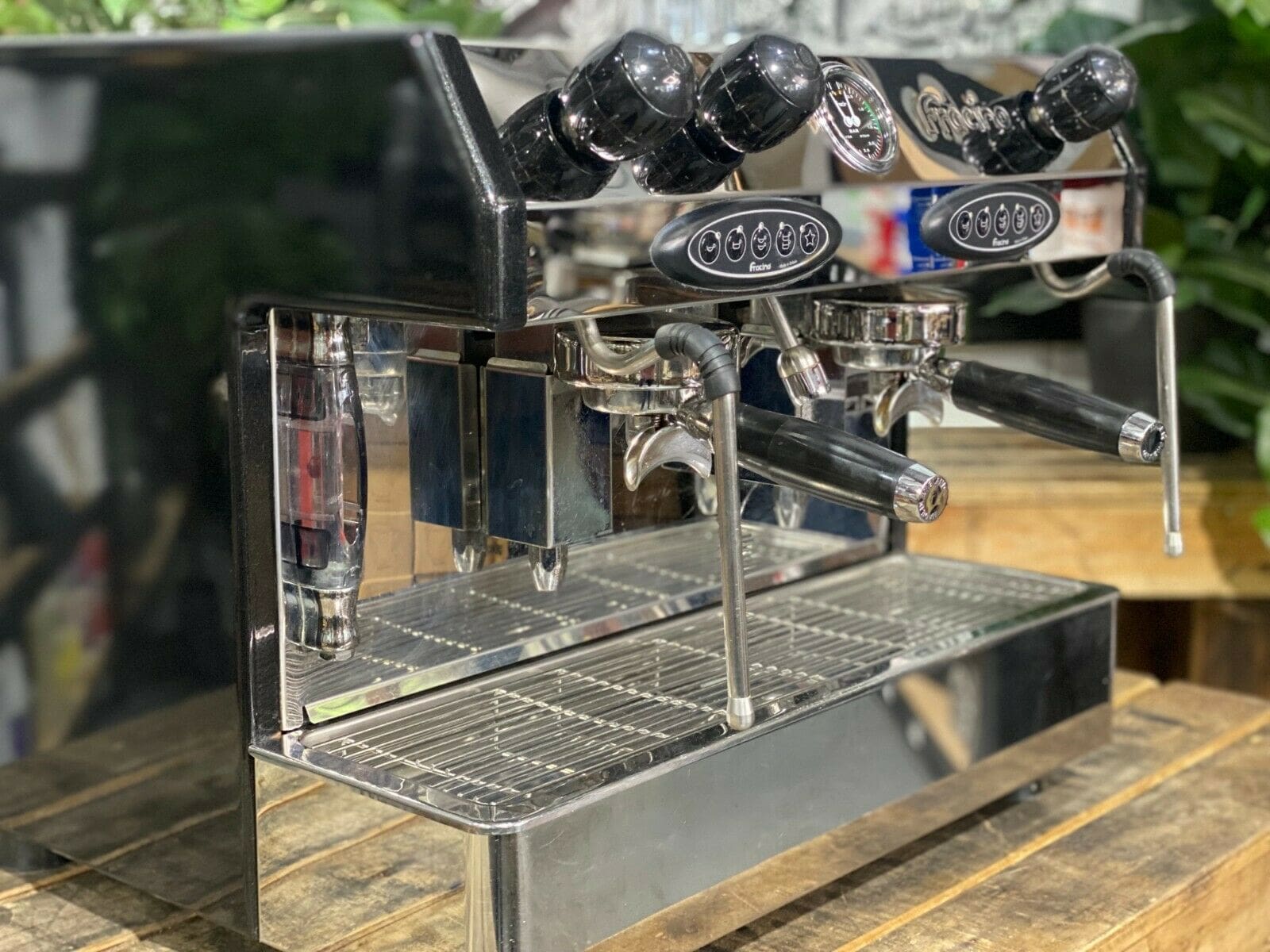 Fracino Bambino 2 Group Black Espresso Coffee Machine - Used