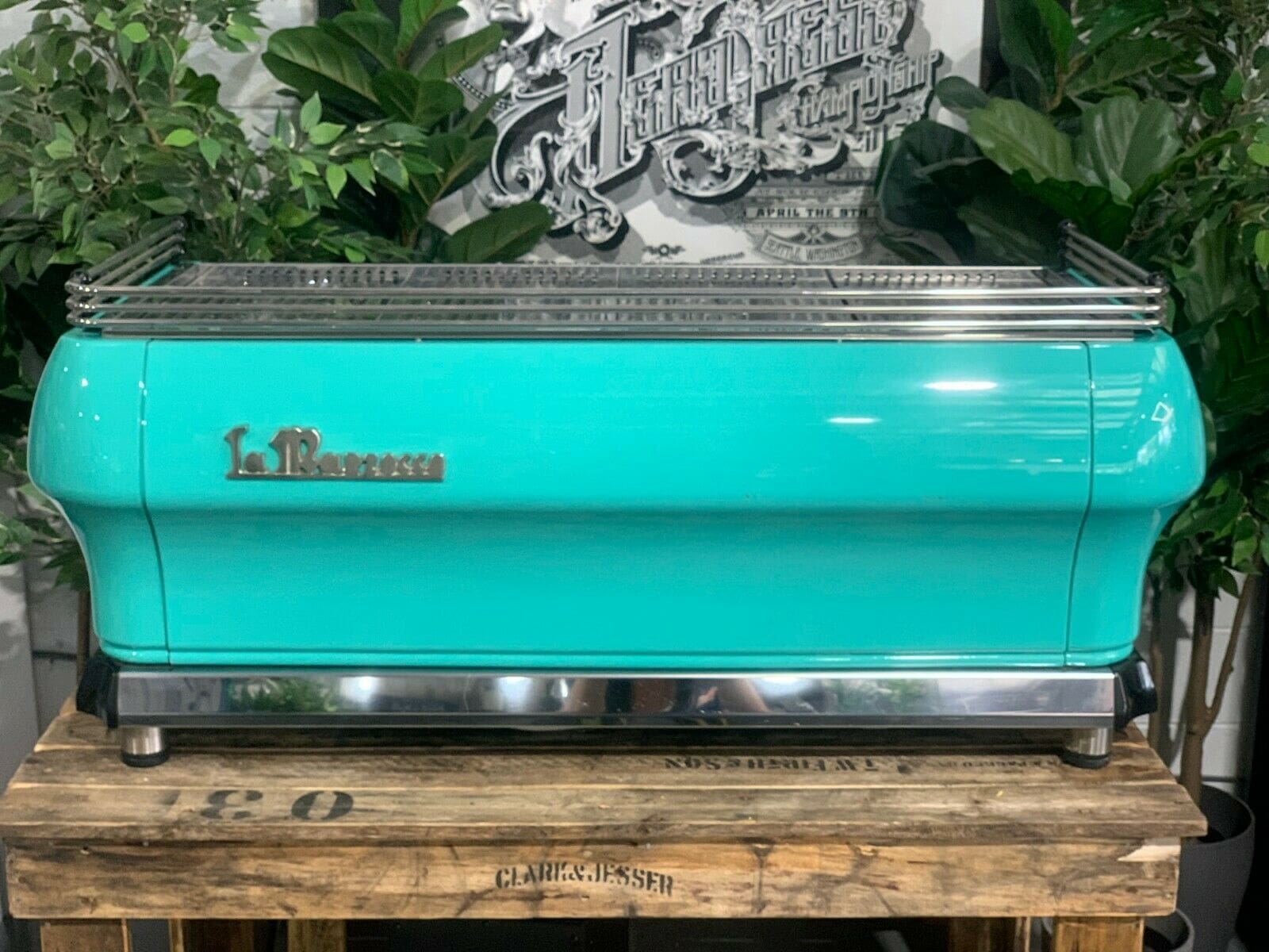 La Marzocco FB80 4 Group Coffee Machine Aqua - Used