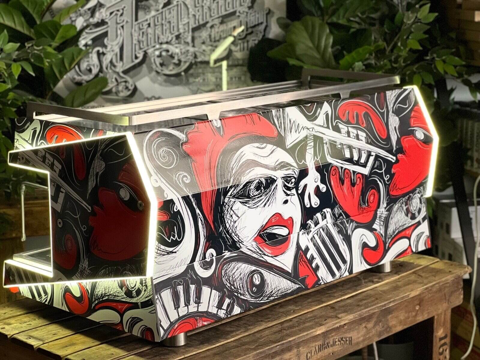 Wega Urban 3 Group Coffee Machine Custom Wrap – New