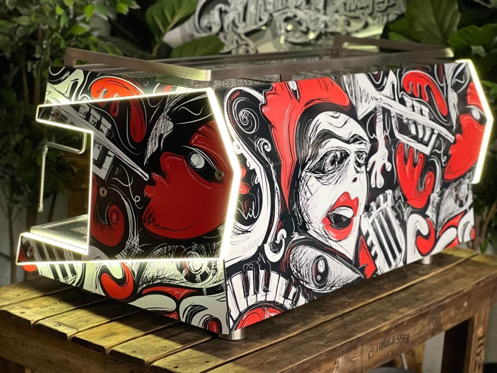 Wega Urban 3 Group Coffee Machine Custom Wrap – New