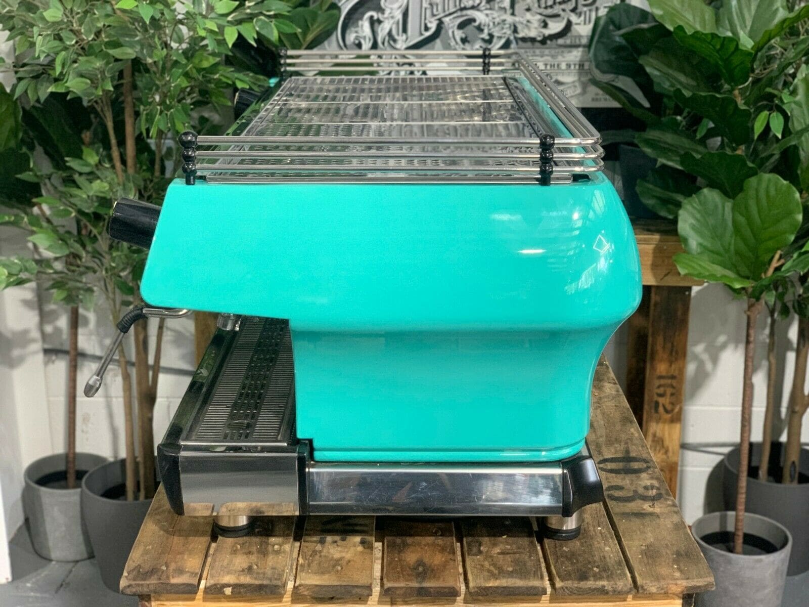 La Marzocco FB80 4 Group Coffee Machine Aqua - Used