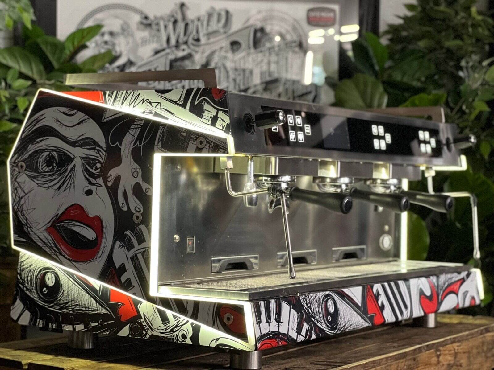 Wega Urban 3 Group Coffee Machine Custom Wrap – New