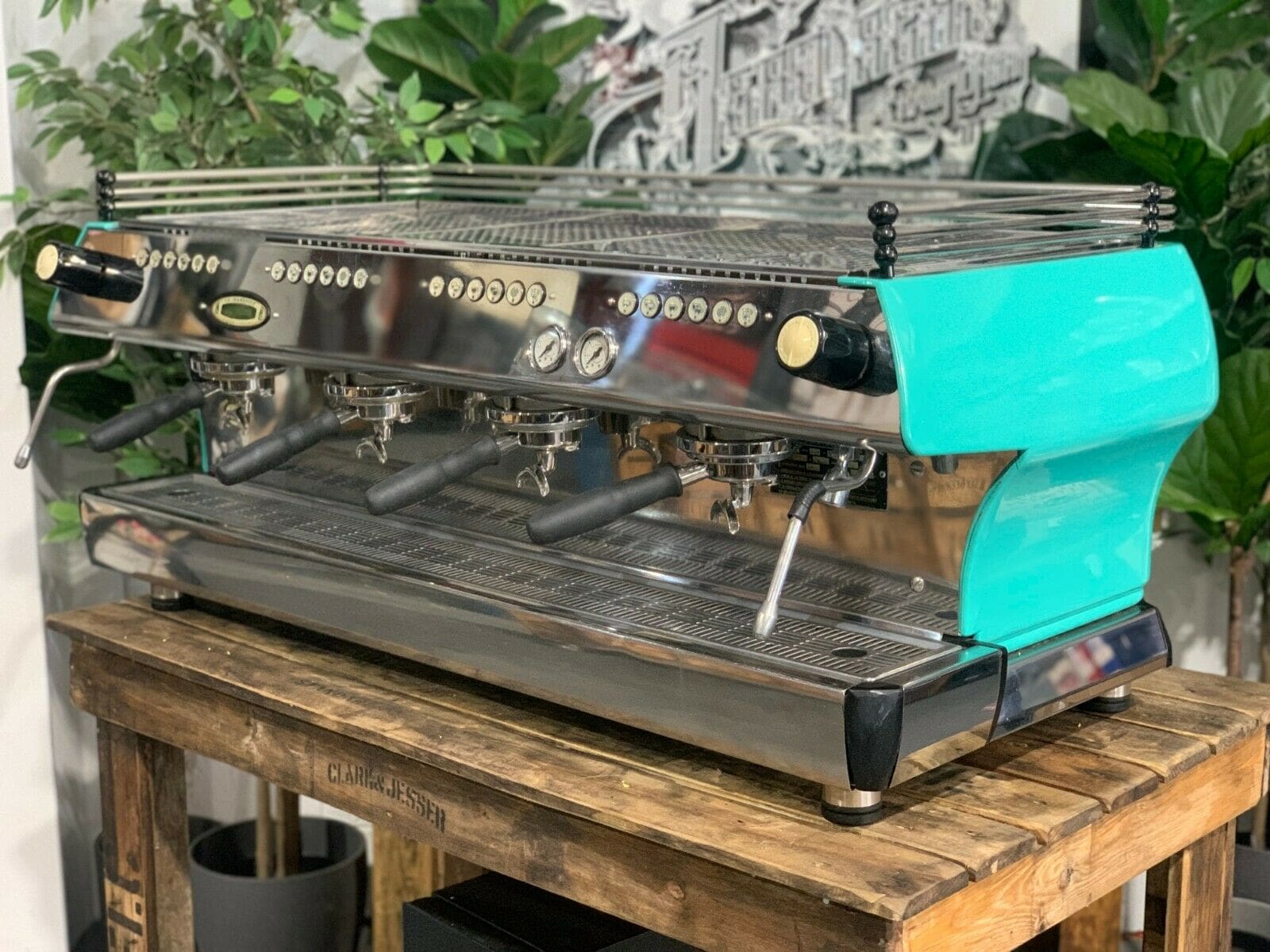La Marzocco FB80 4 Group Coffee Machine Aqua - Used
