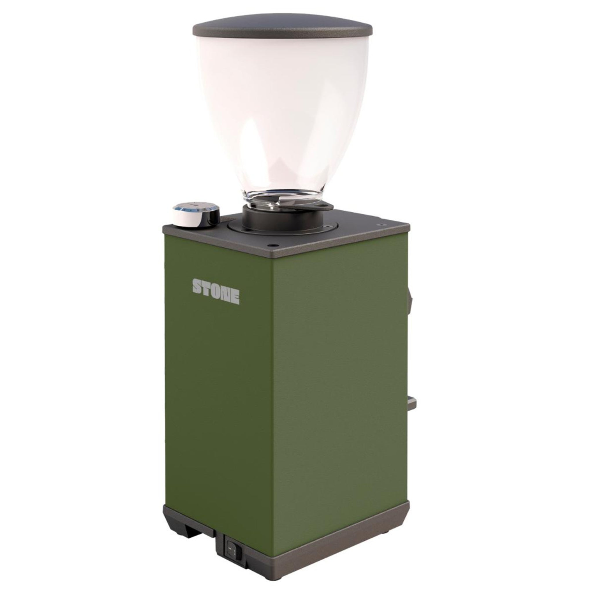Stone Pebble On-demand Coffee Grinder New Green