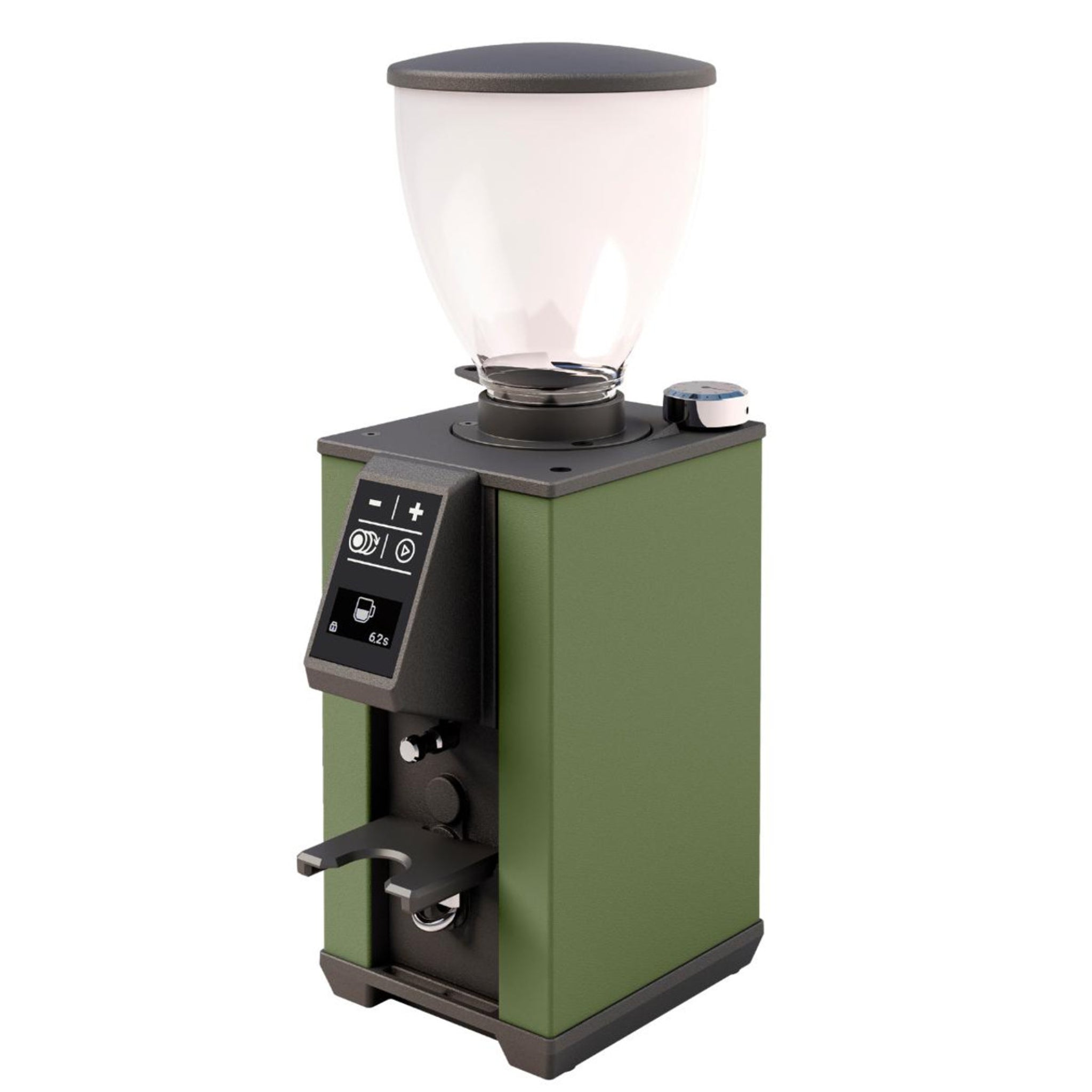 Stone Pebble On-demand Coffee Grinder New Green