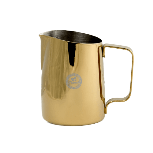 Tiamo Tapered Metallic Milk Jug Gold