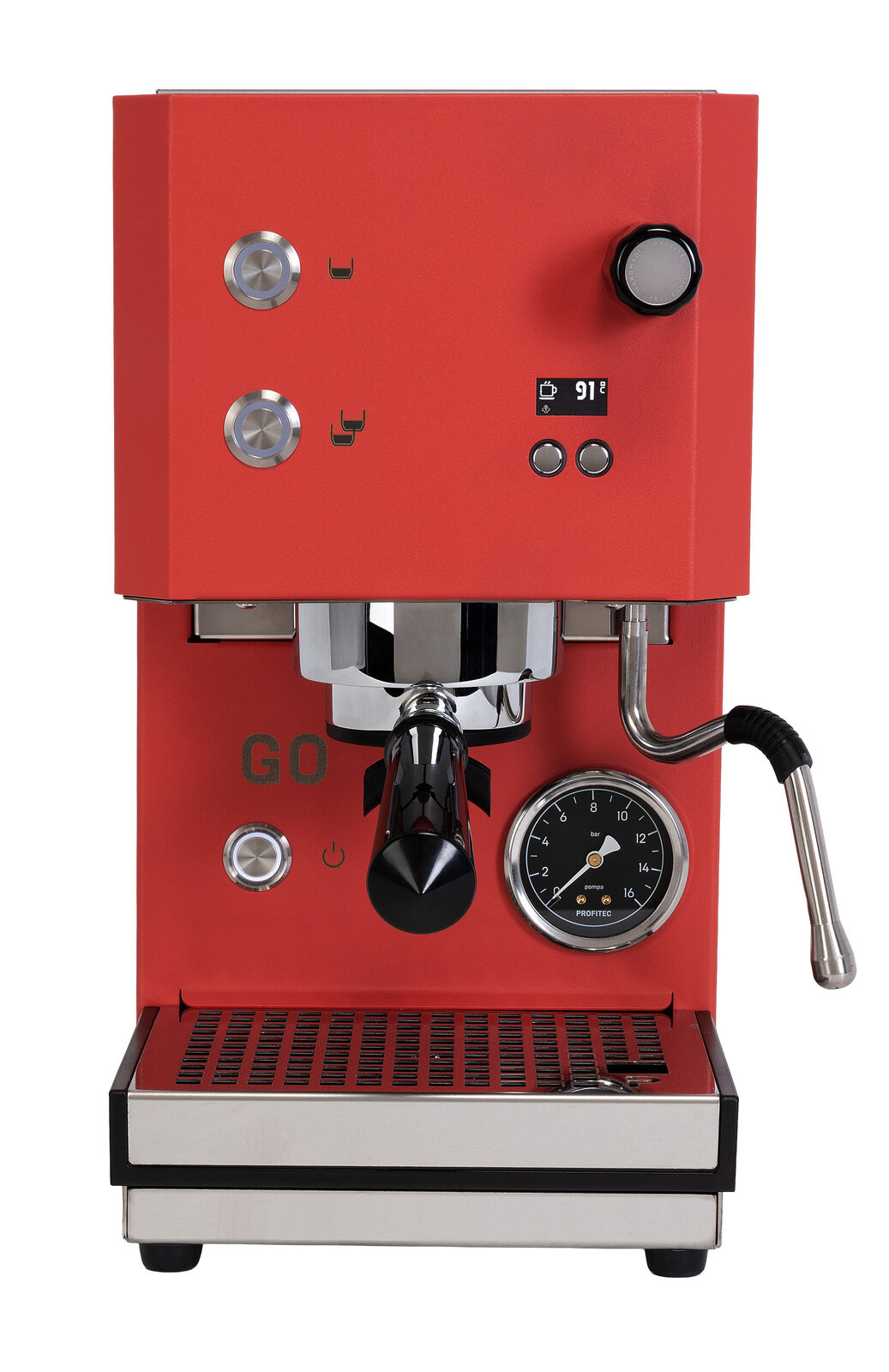 Profitec GO 2.0 - Coral Red | Jetblack source 124281_124282 photo 0