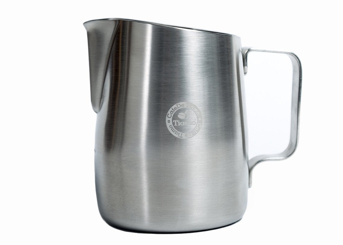 Brushed Stainless Steel Tapered Milk Jug - image 1