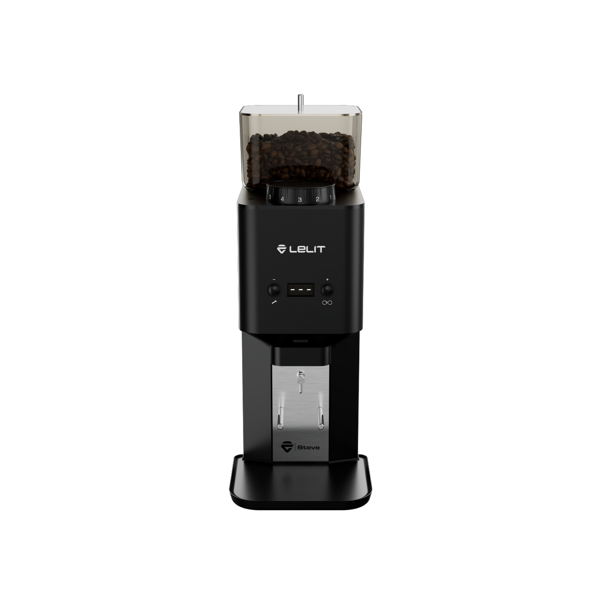 Lelit Steve Coffee Grinder - Black | Jetblack source 20054_black photo 0