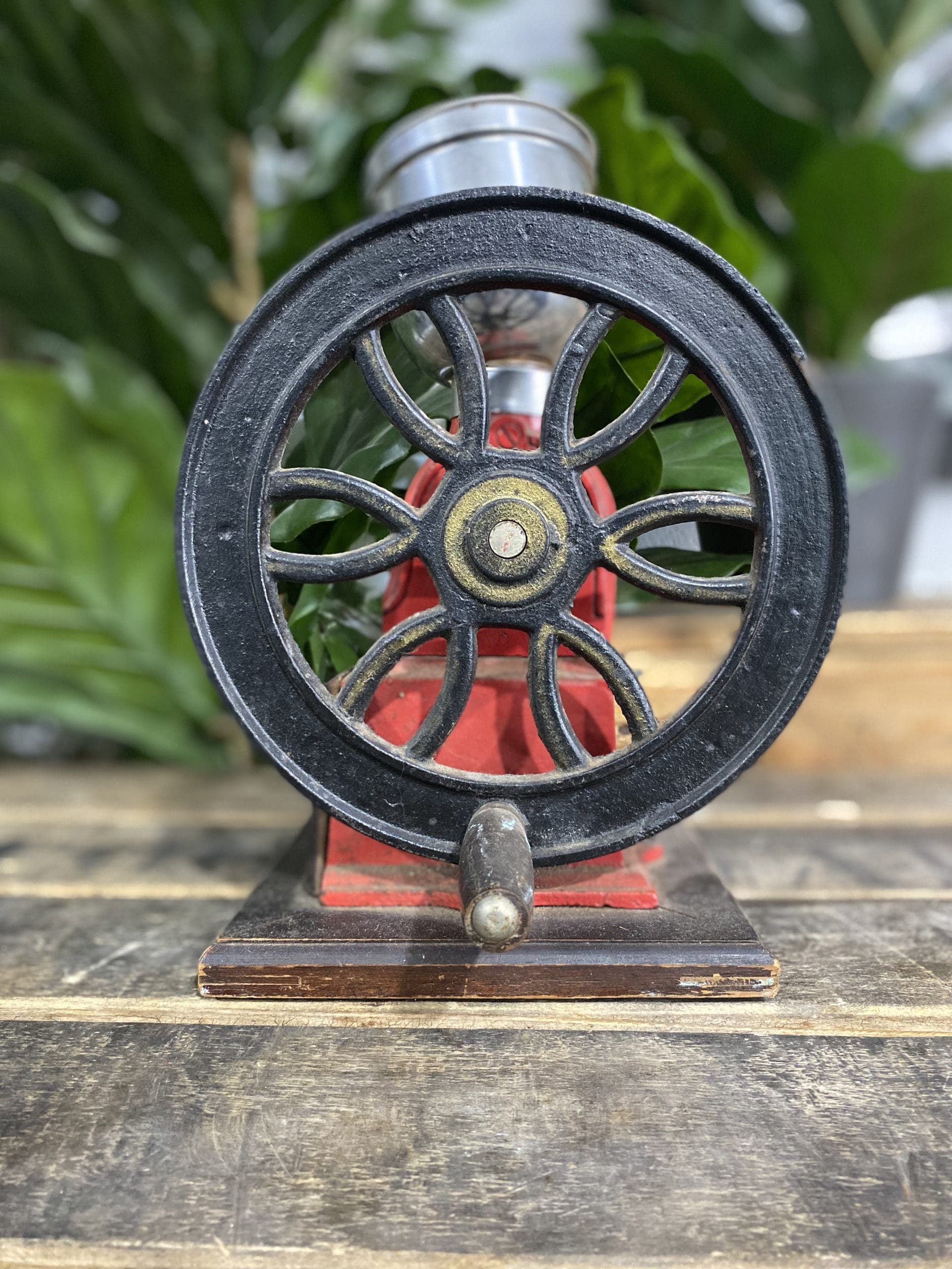#22 1940’s Elma Single Wheel Hand Coffee Grinder
