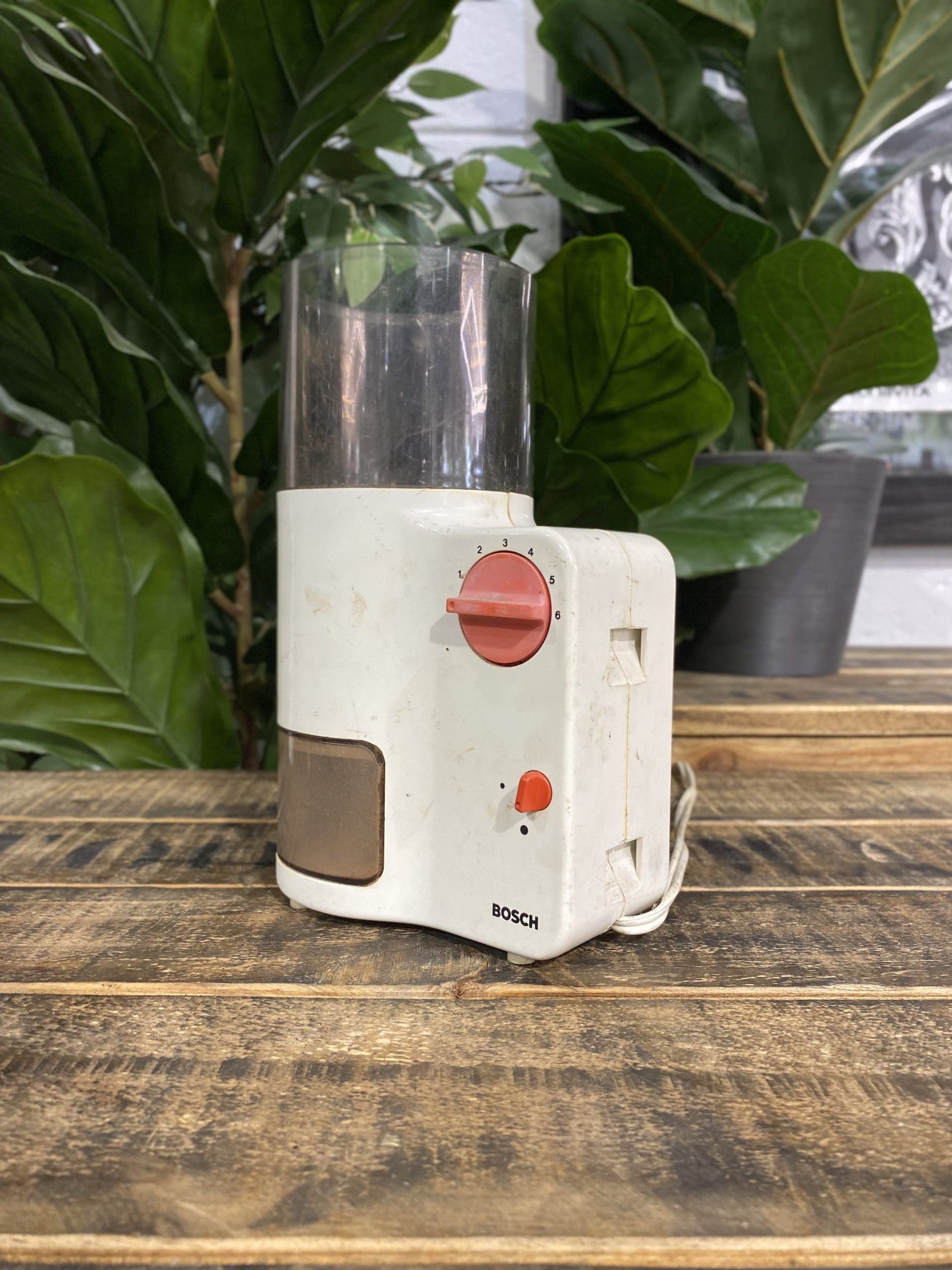#306 1980’s Small Electric Coffee Maker Cream
