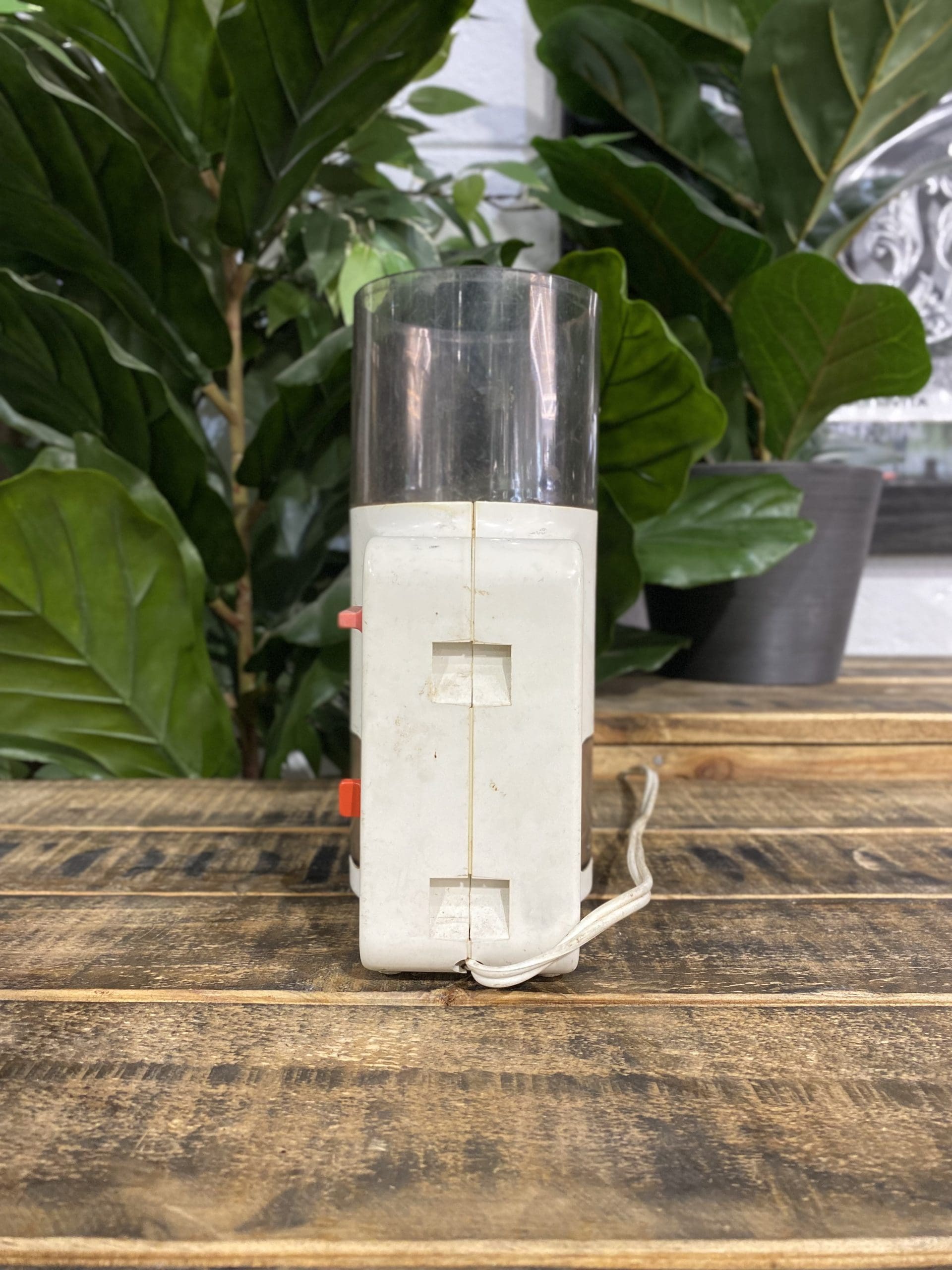 #306 1980’s Small Electric Coffee Maker Cream