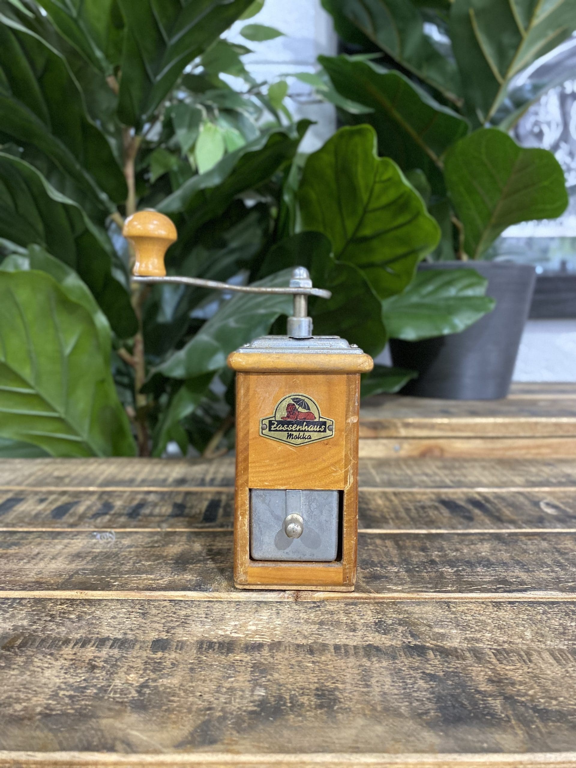 #40 1940’s Zassenhaus German Made Moka Grinder & Steel Drawer