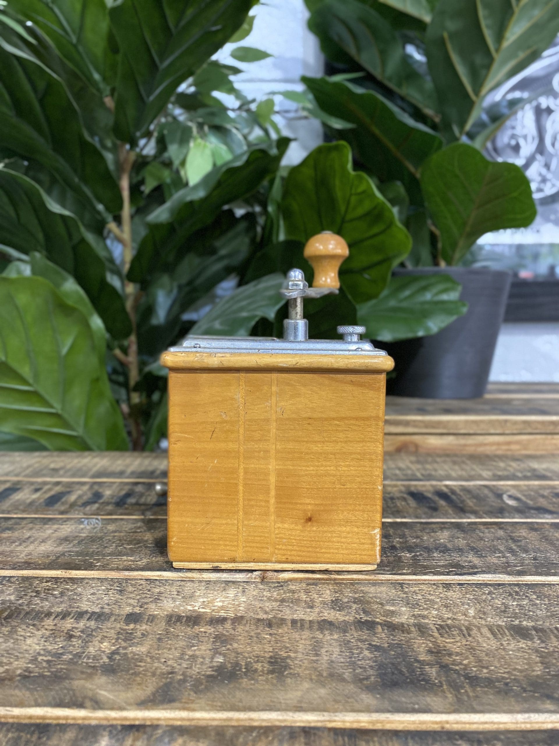 #40 1940’s Zassenhaus German Made Moka Grinder & Steel Drawer