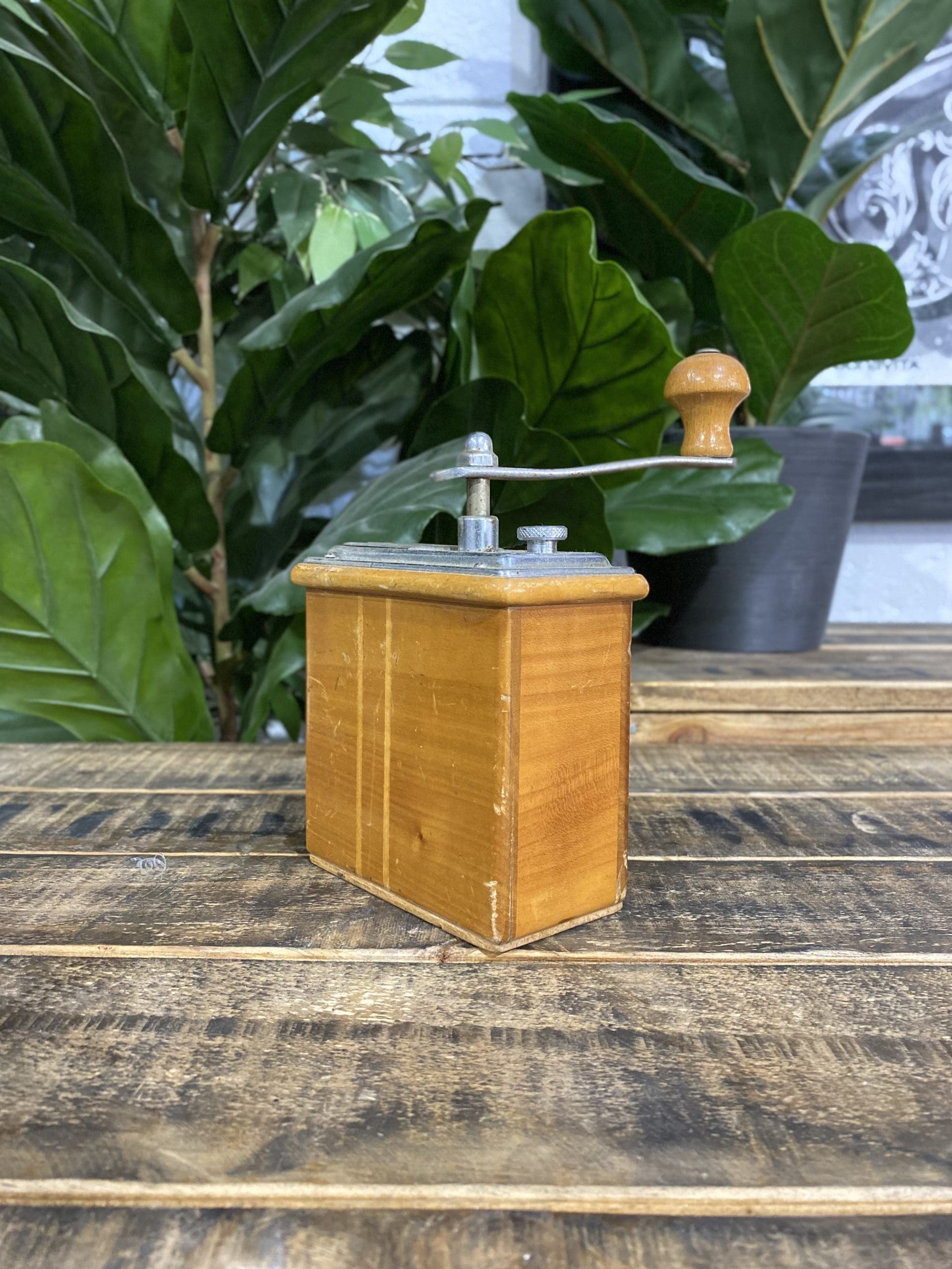 #40 1940’s Zassenhaus German Made Moka Grinder & Steel Drawer