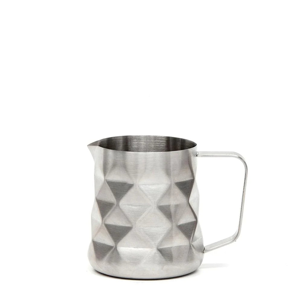 Geometric Milk Jug Stainless - New