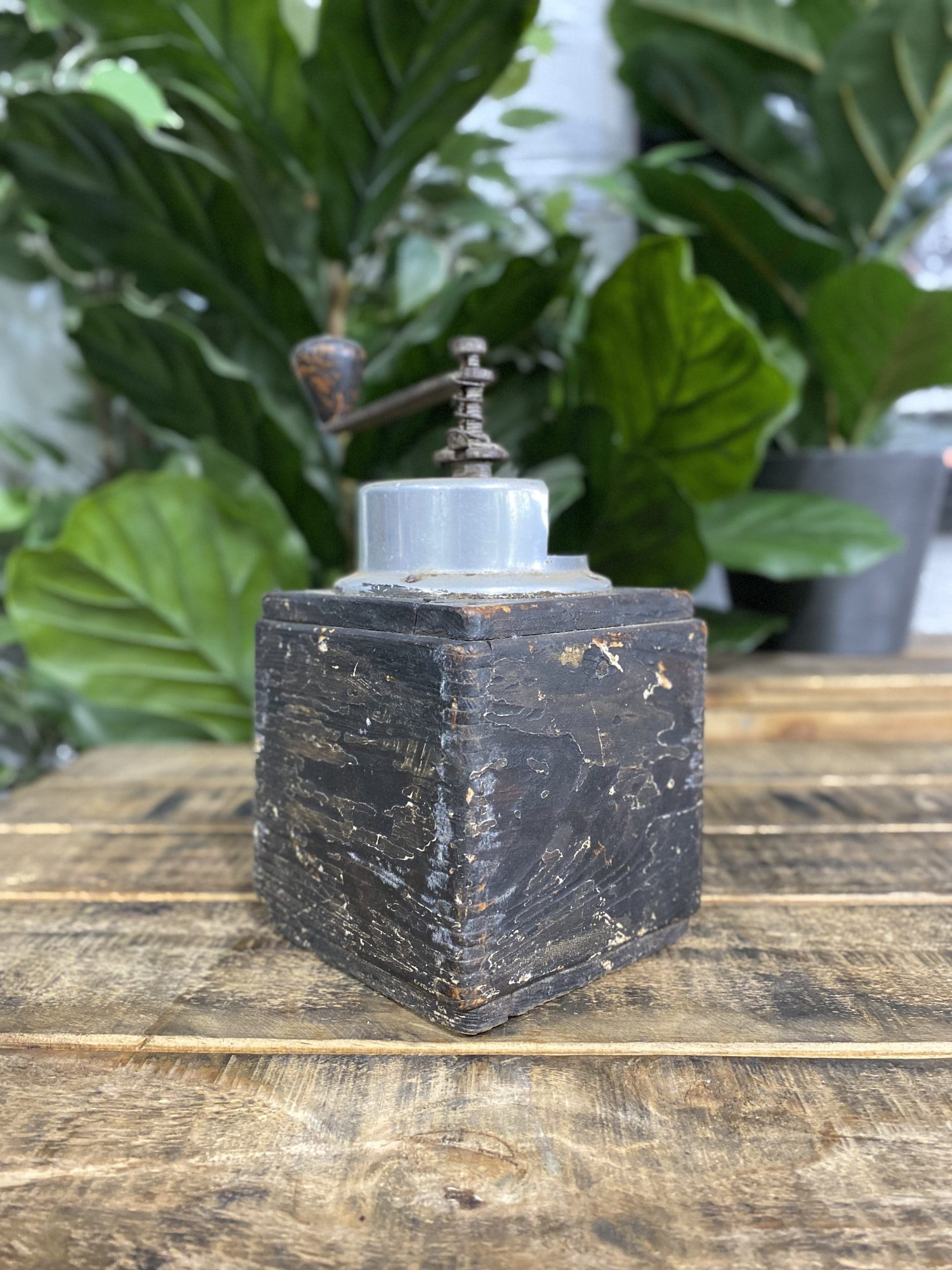 #56 200 Year Old Ruha Russian Antique Hand Coffee Grinder