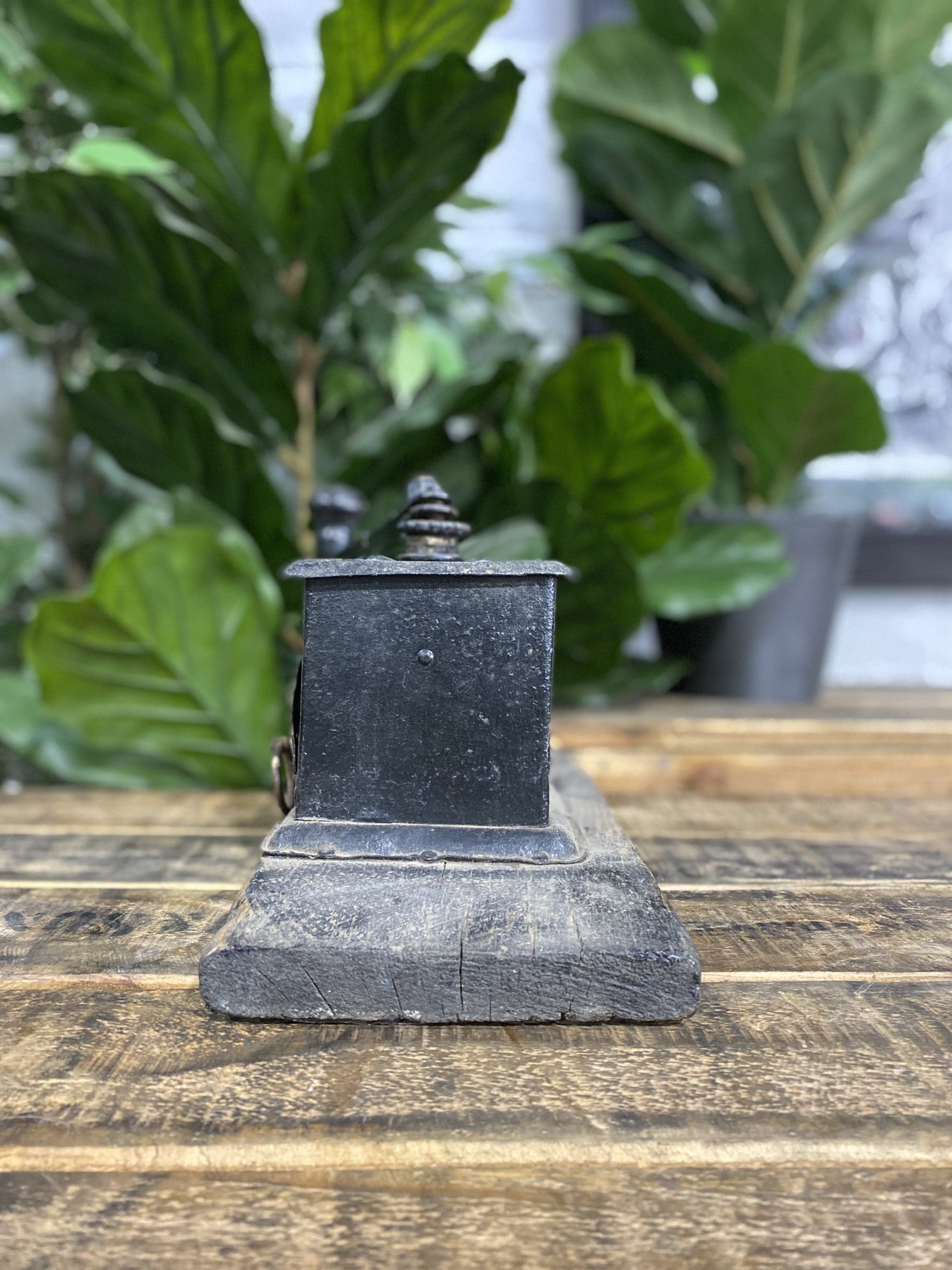 #67 100 Year Old Cast Iron Hand Coffee Grinder