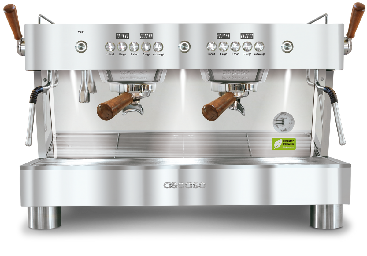 Ascaso Barista T Plus 2 Group - Stainless Steel | Jetblack source 80773_80783 photo 0