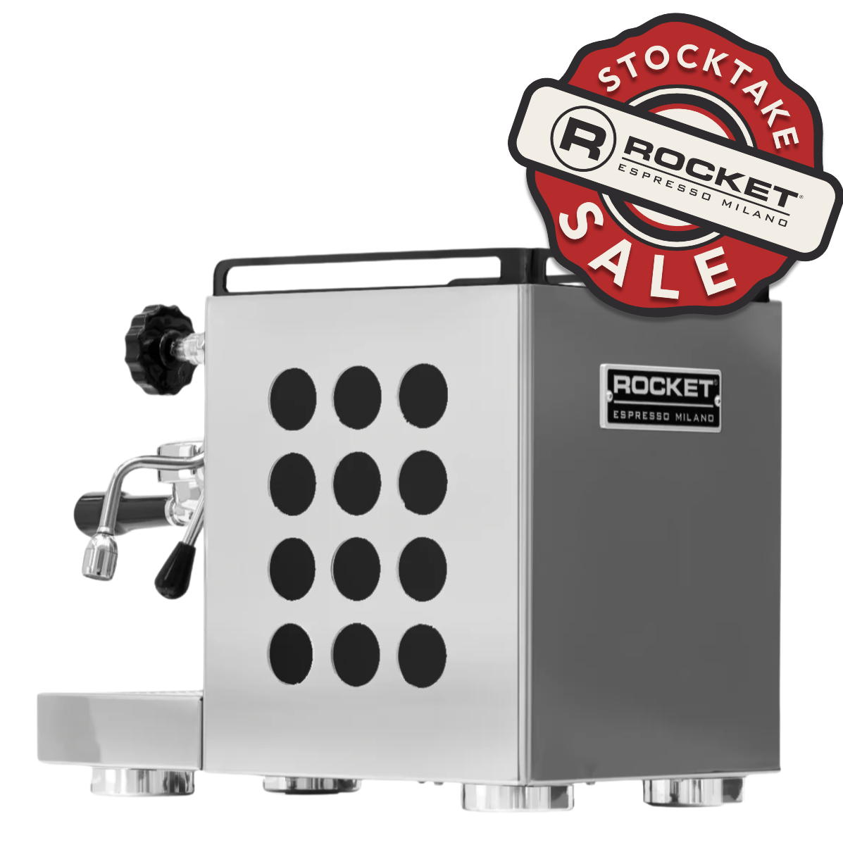 Rocket Appartamento 1 Group Coffee Machine Stainless Steel - New with sale badge