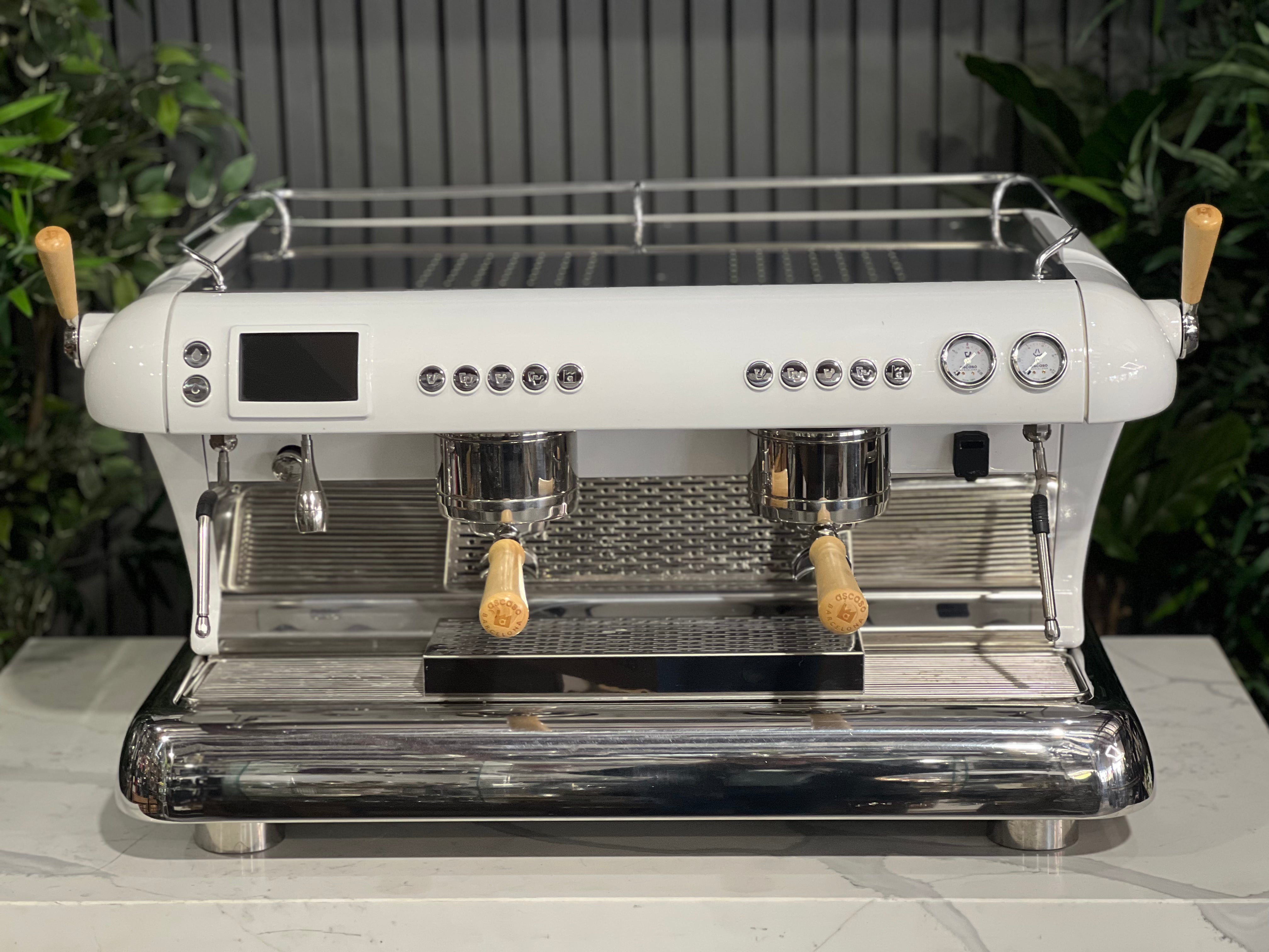 Ascaso Big Dream 2 Group Coffee Machine White & Timber