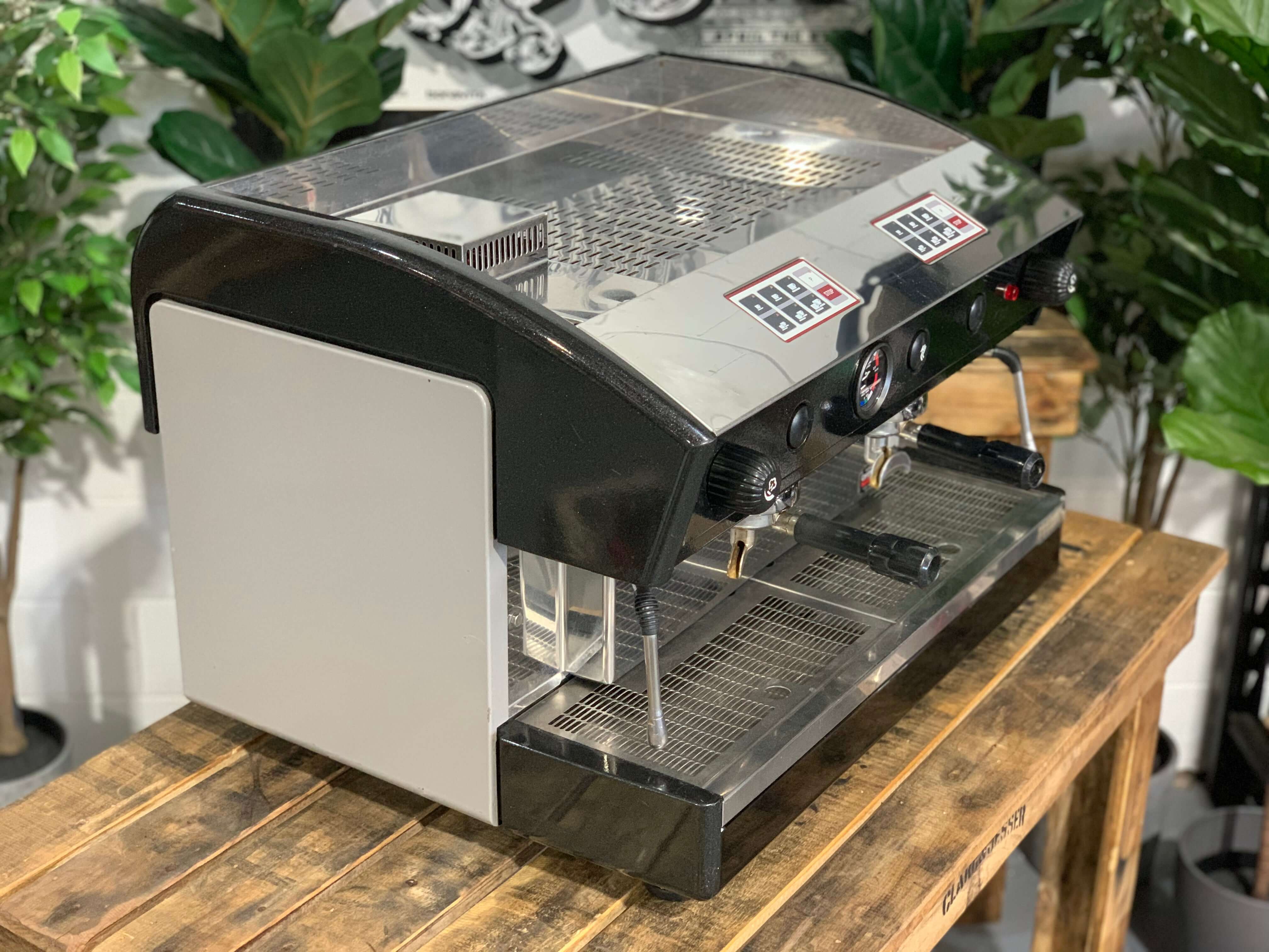 Astoria Espressimo 2 Grp Black Grey Espresso Coffee Machine Cafe Commercial Barista Maker