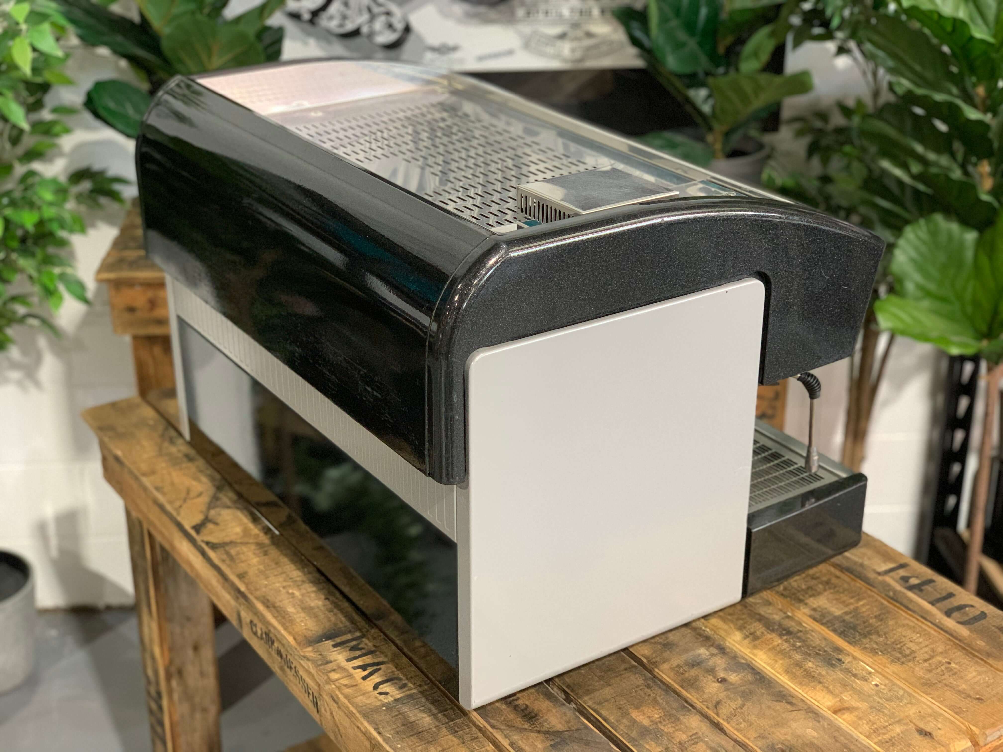 Astoria Espressimo 2 Grp Black Grey Espresso Coffee Machine Cafe Commercial Barista Maker