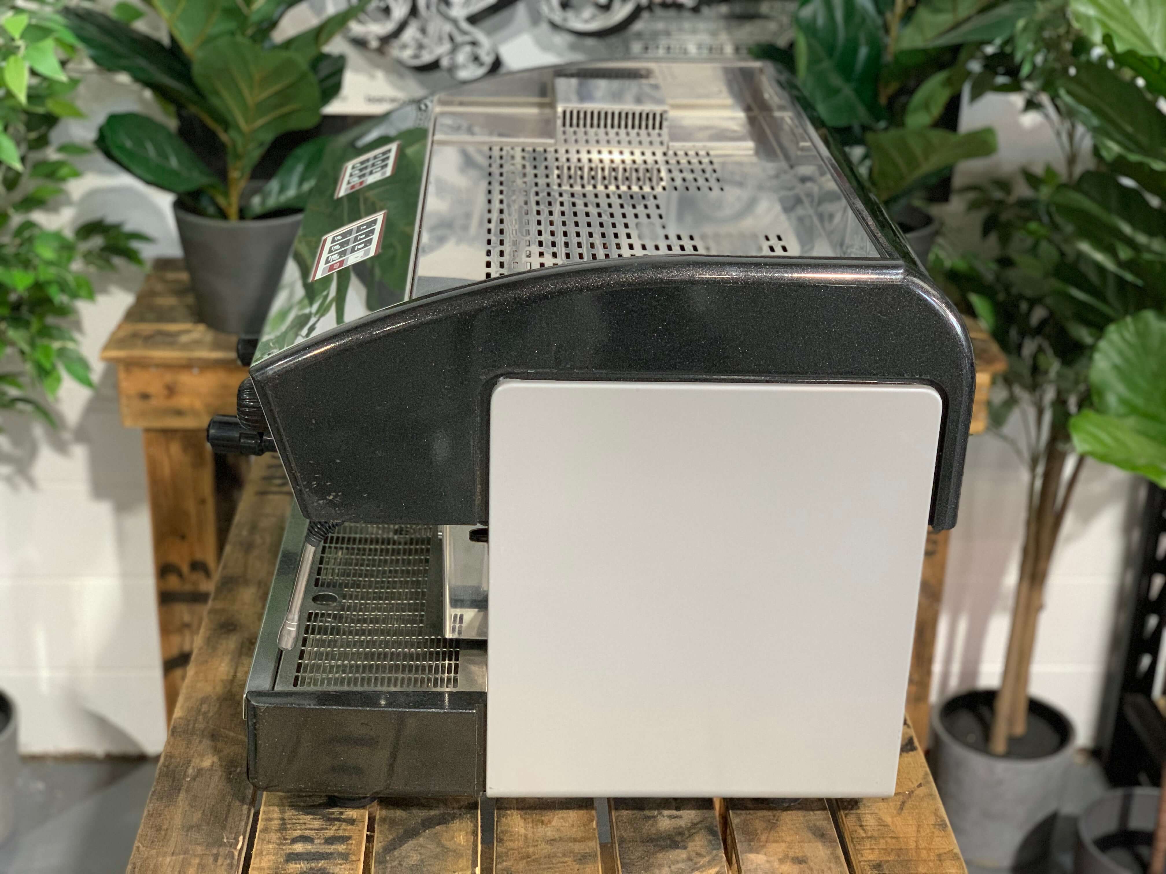 Astoria Espressimo 2 Grp Black Grey Espresso Coffee Machine Cafe Commercial Barista Maker