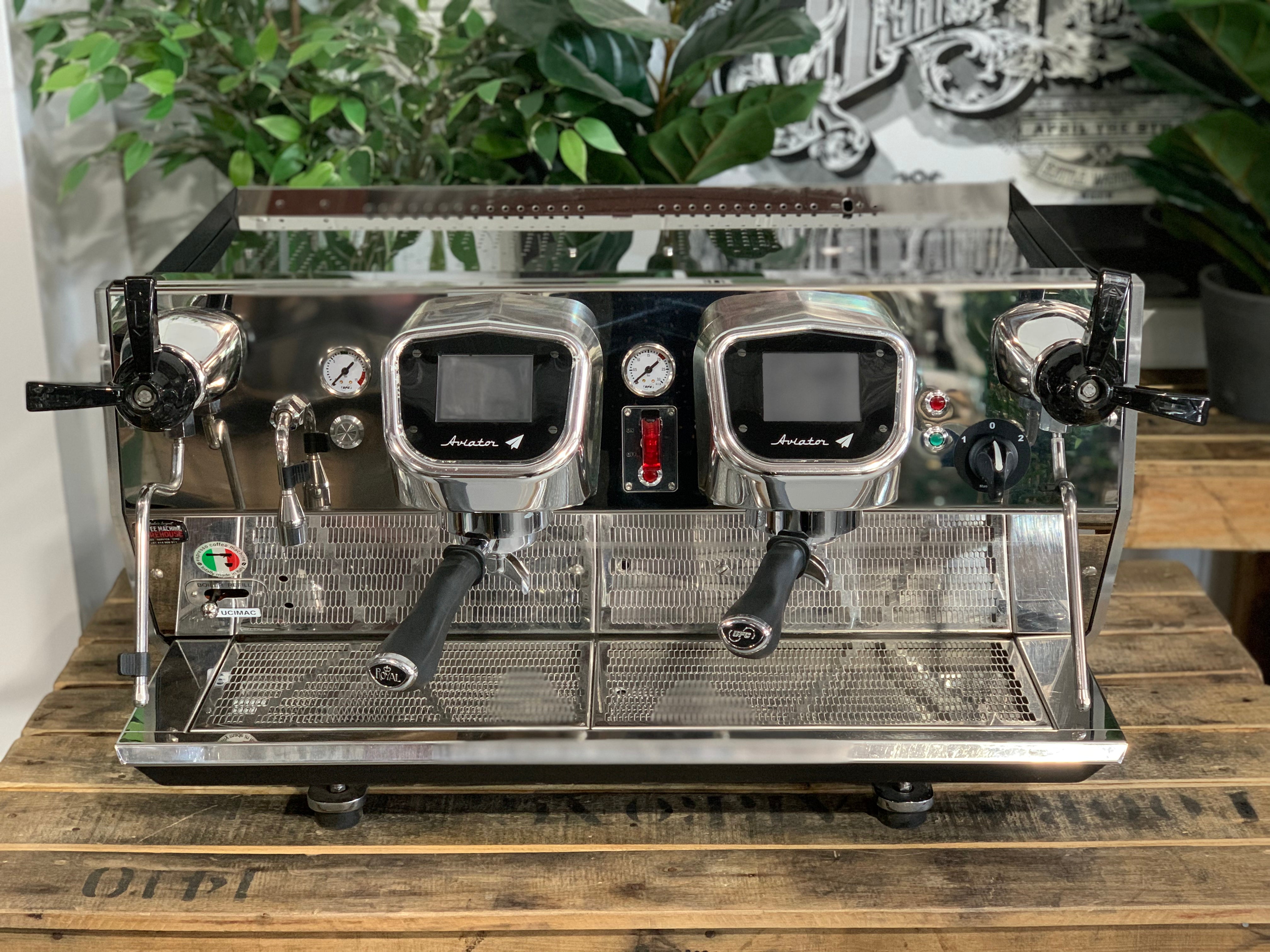 BFC Aviator 2 Group Stainless Steel Espresso Coffee Machine - Used