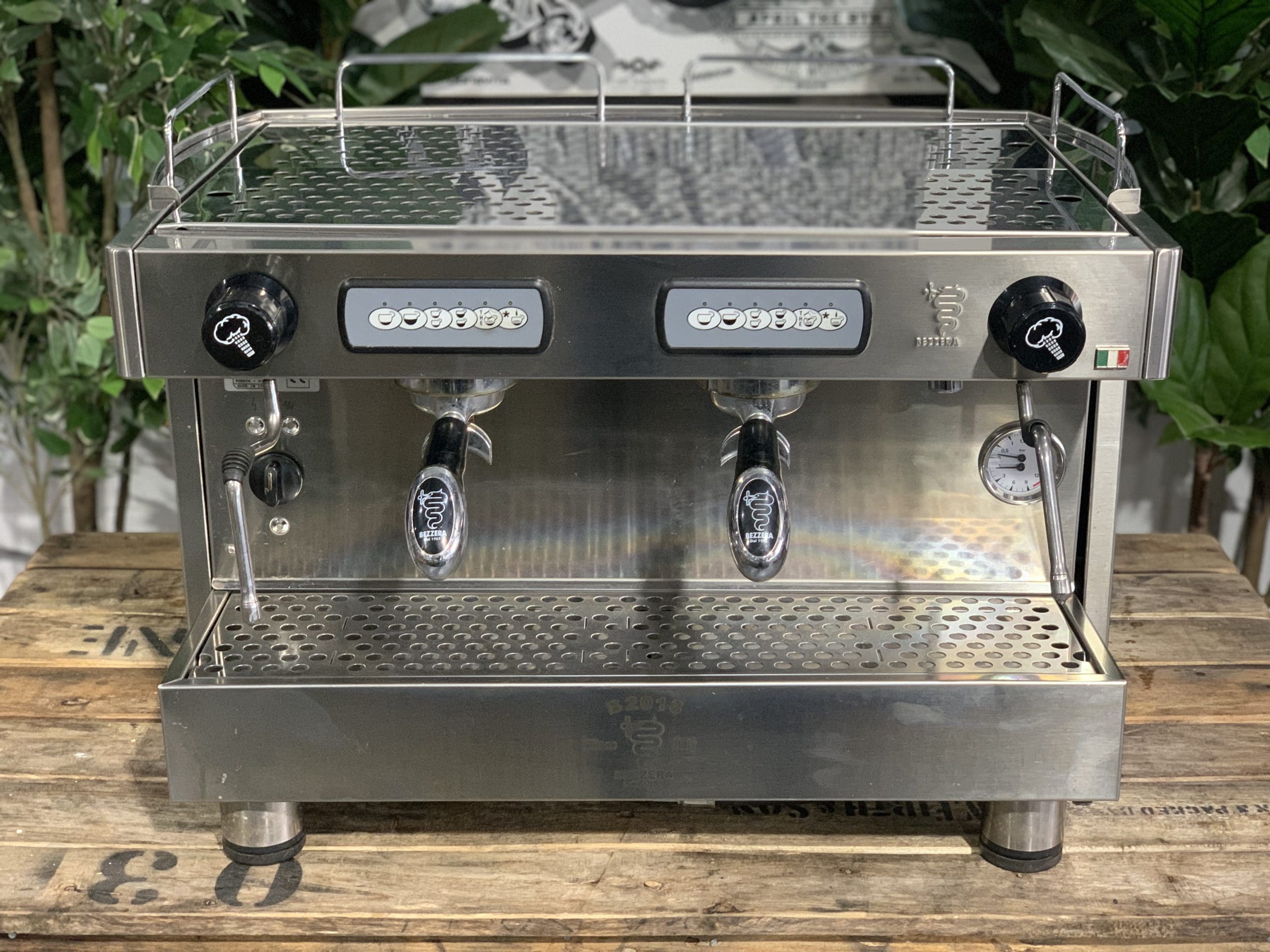 Bezerra B2013 2 Group Stainless Espresso Coffee Machine