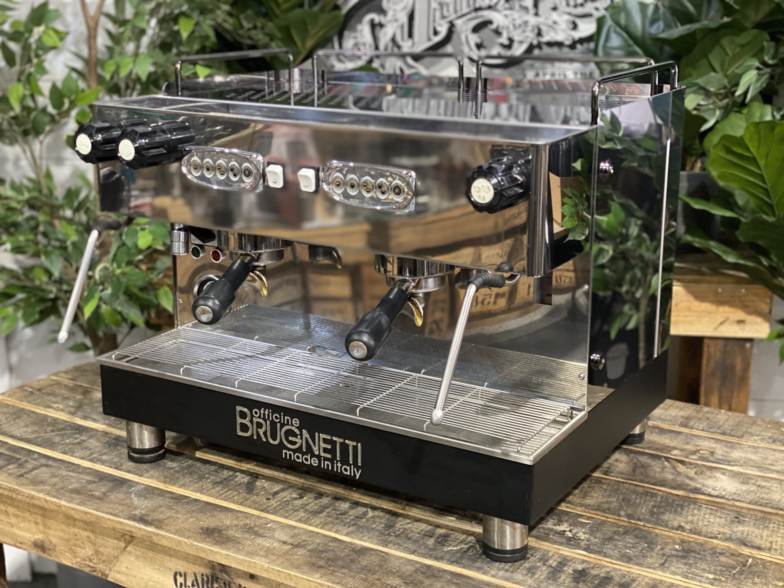 Brugnetti Gamma 2 Group Stainless Espresso Coffee Machine