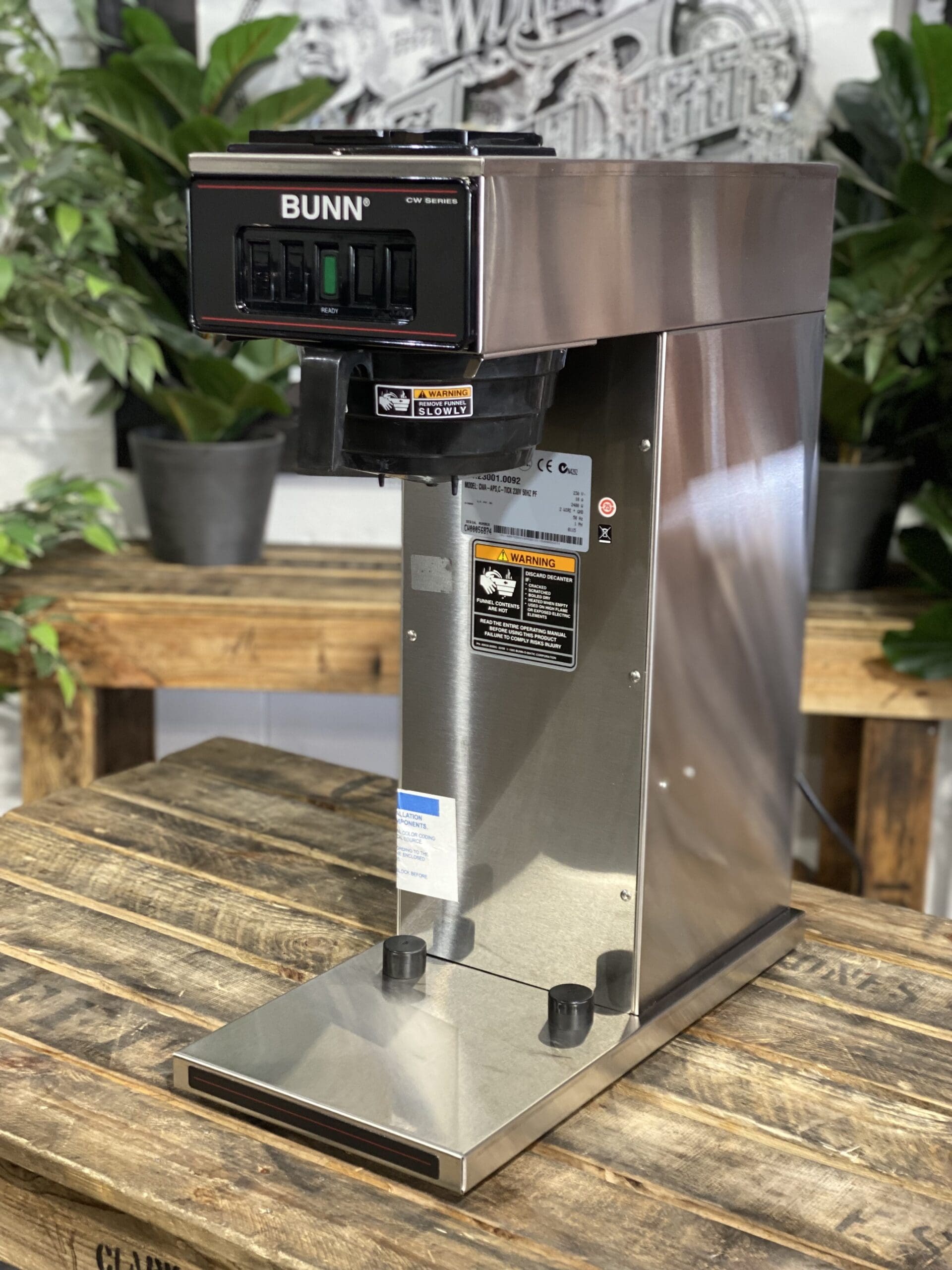 Bunn Brewer Stainless Steel - New