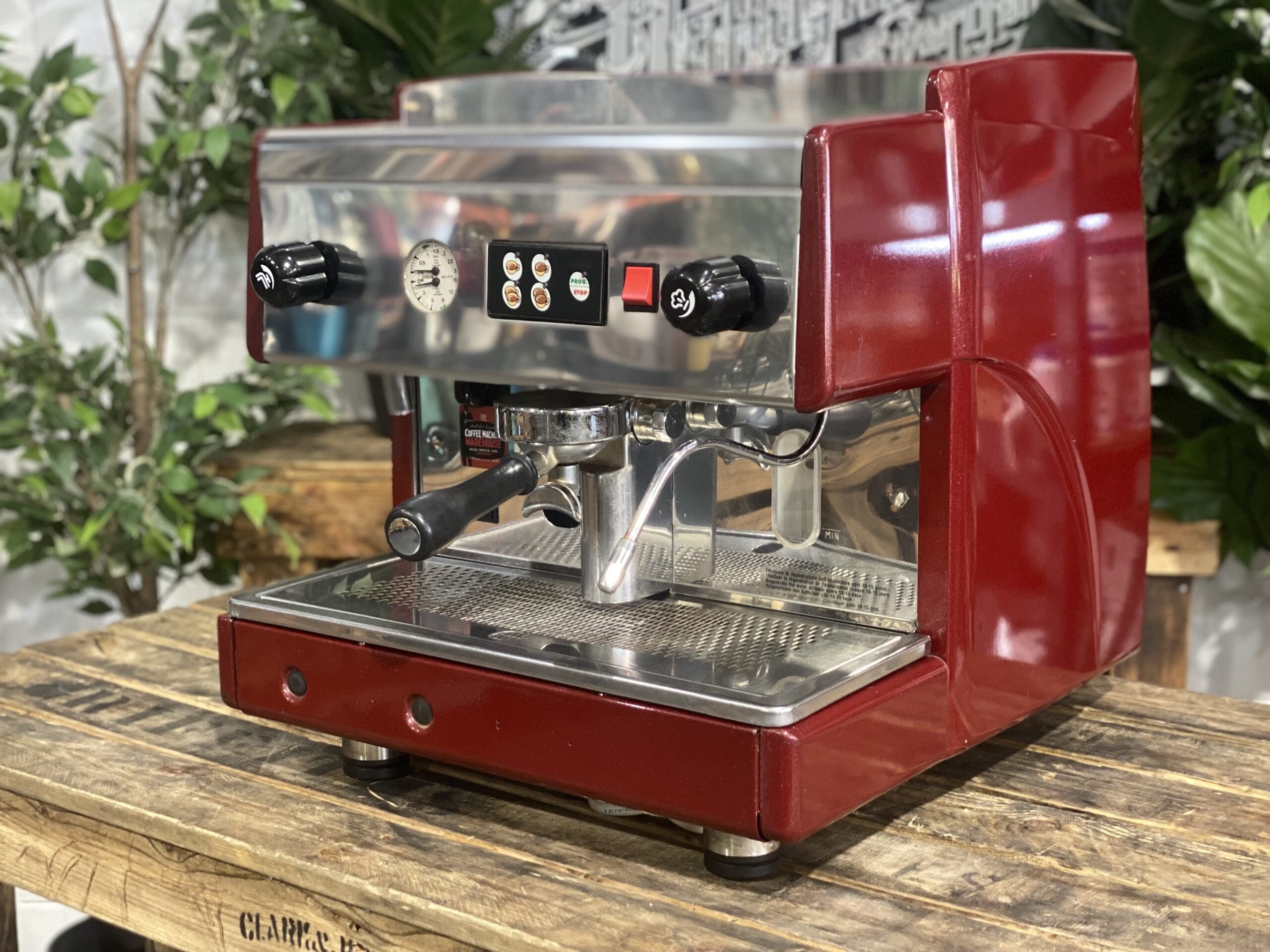 CMA 1 Group Red Espresso Coffee Machine