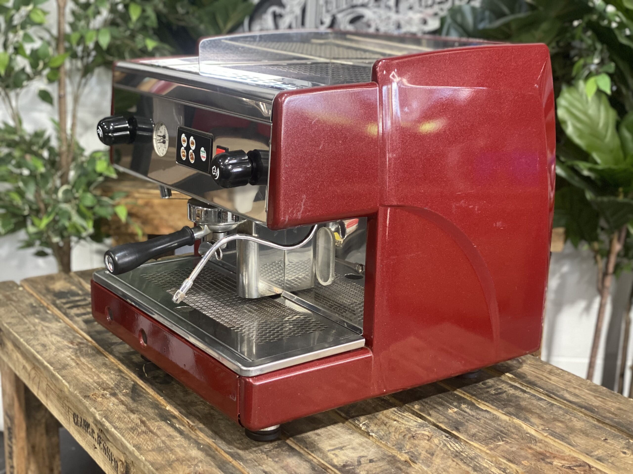 CMA 1 Group Red Espresso Coffee Machine