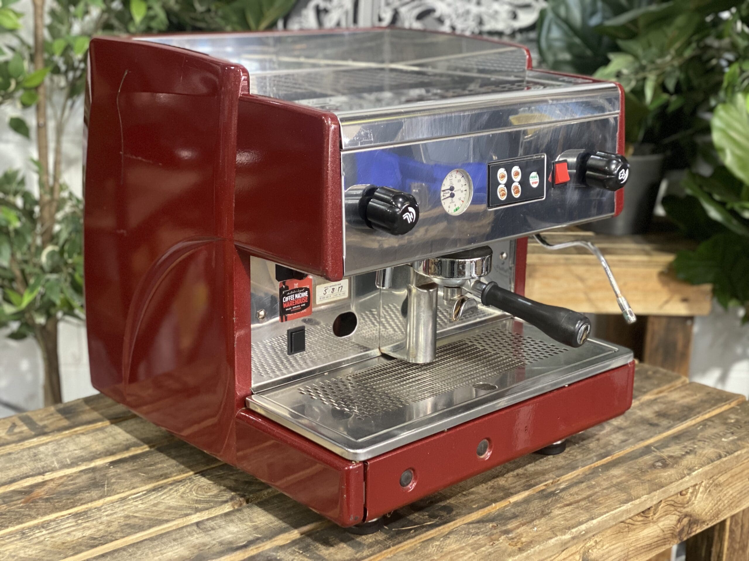 CMA 1 Group Red Espresso Coffee Machine