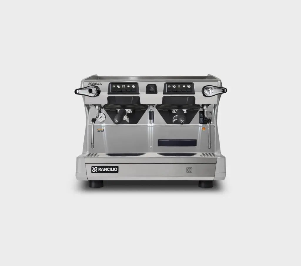 Rancilio Classe 5 USB Crono Tall 2 Group Compact Coffee Machine Stone Grey - New