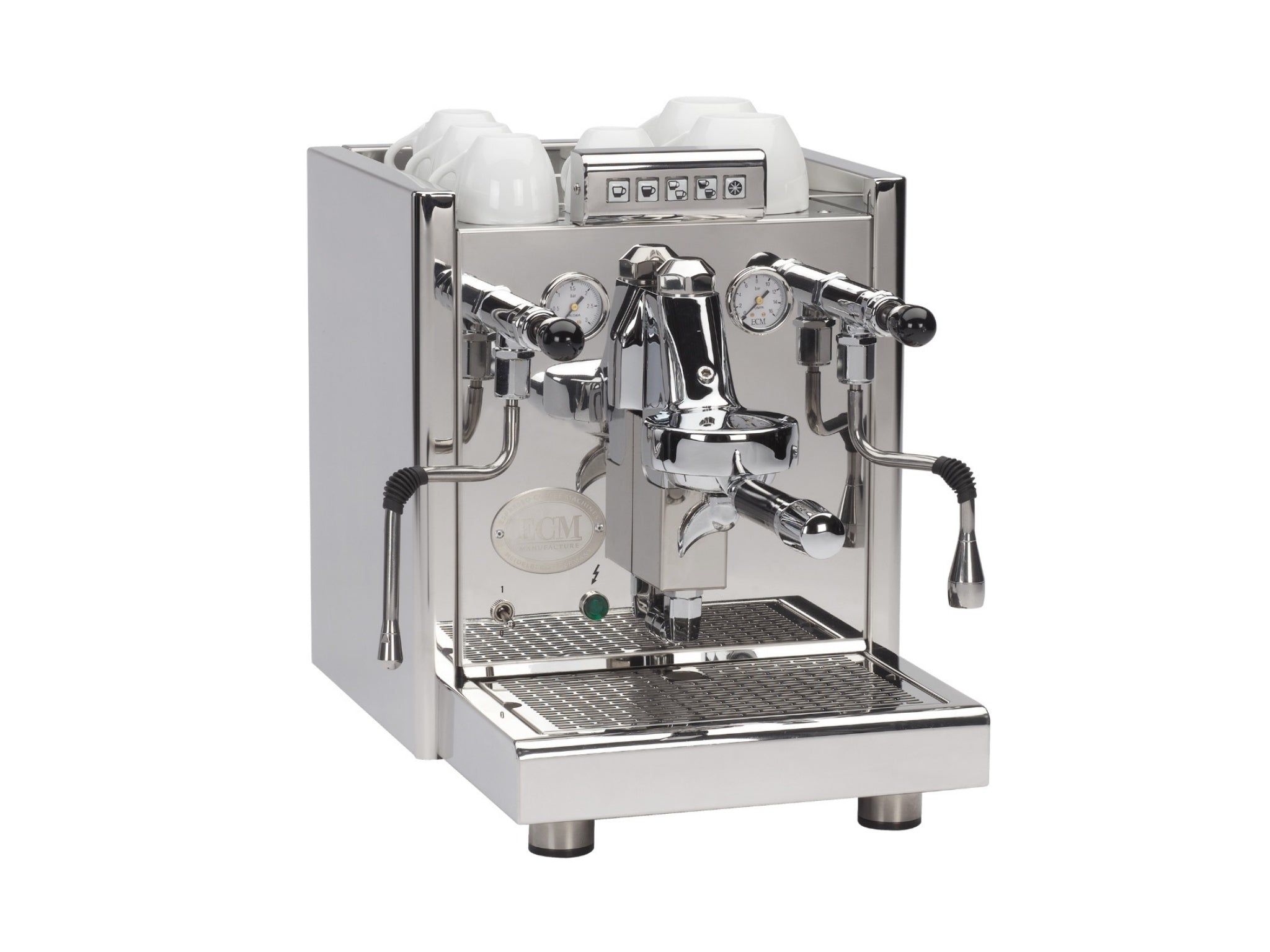 ECM Elektronika II Profi Rotary 1 Group Coffee Machine Stainless - New