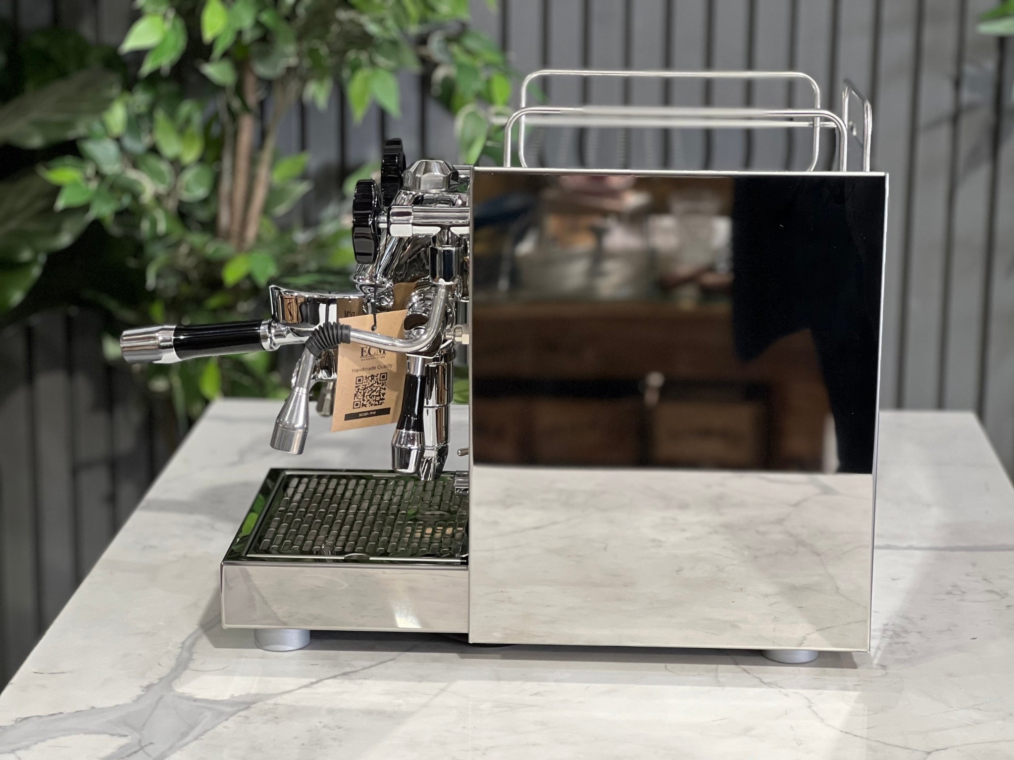 ECM Mechanika VI Slim 1 Group Coffee Machine Stainless - New