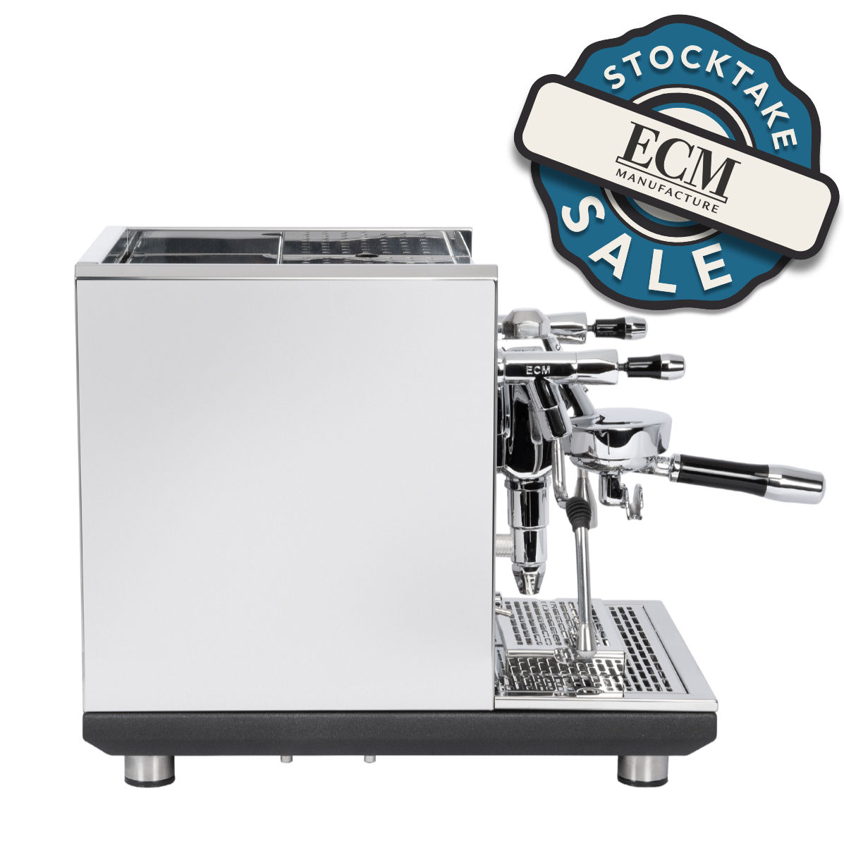 ECM Synchronika II 1 Group Coffee Machine Stainless - New