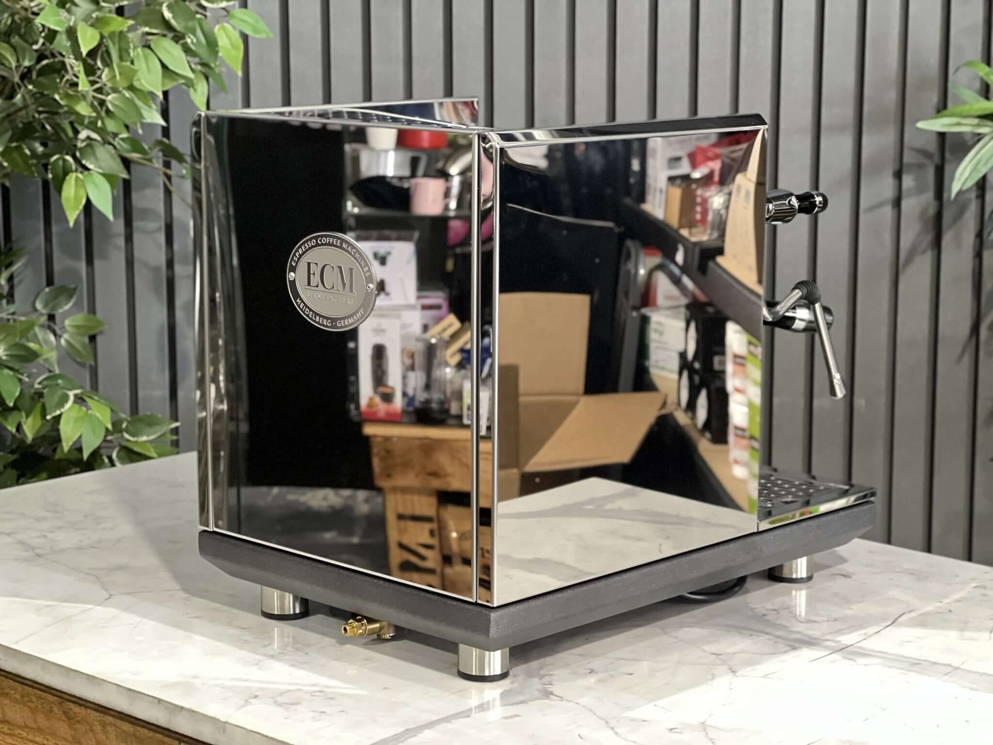 Ecm Synchronika lI 1 Group Espresso Coffee Machine Brand New Stainless