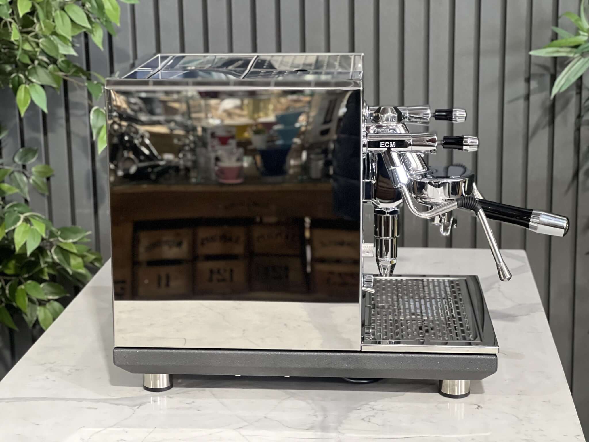 Ecm Synchronika lI 1 Group Espresso Coffee Machine Brand New Stainless