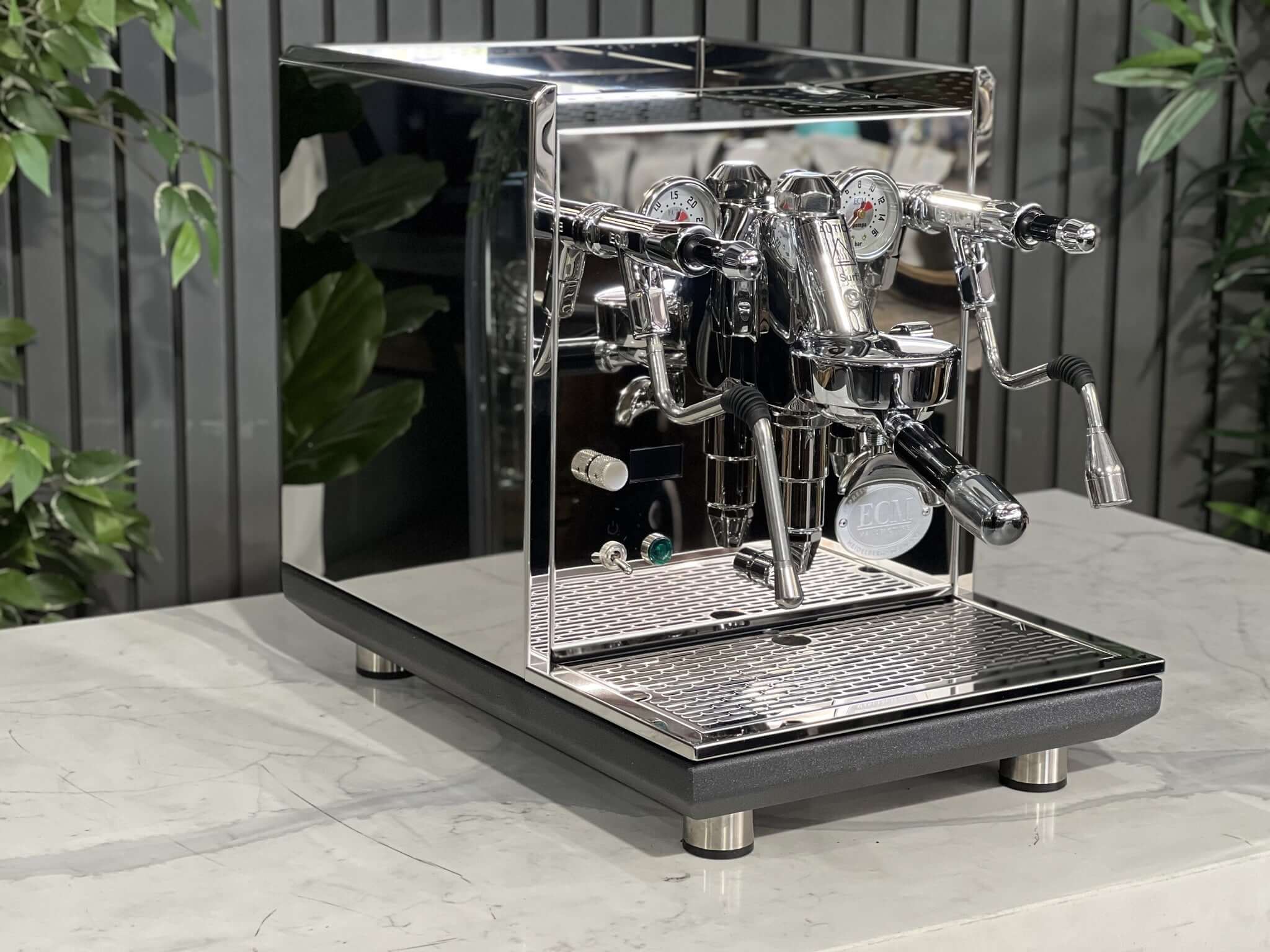 Ecm Synchronika lI 1 Group Espresso Coffee Machine Brand New Stainless
