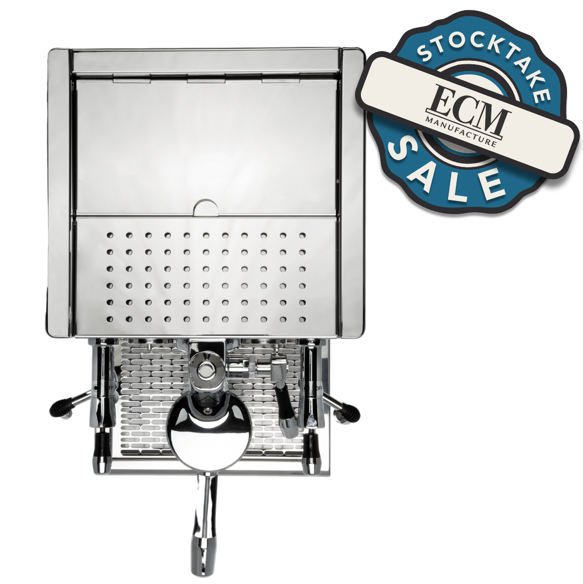 ECM Technika V Profi Rotary PID 1 Group Coffee Machine Stainless - New