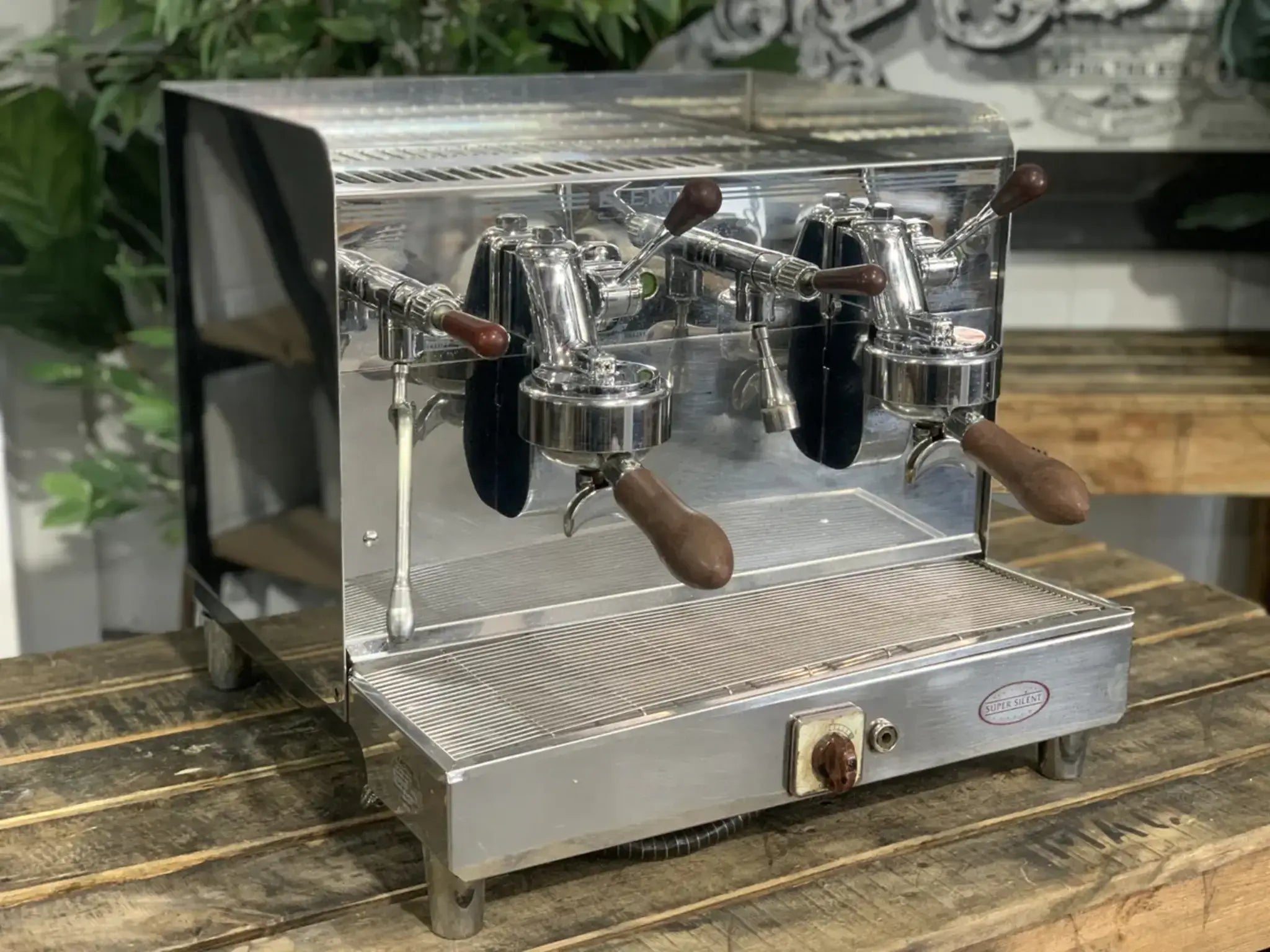 Elektra Sixties T3 Compact Volumetric 2 Group Used Stainless