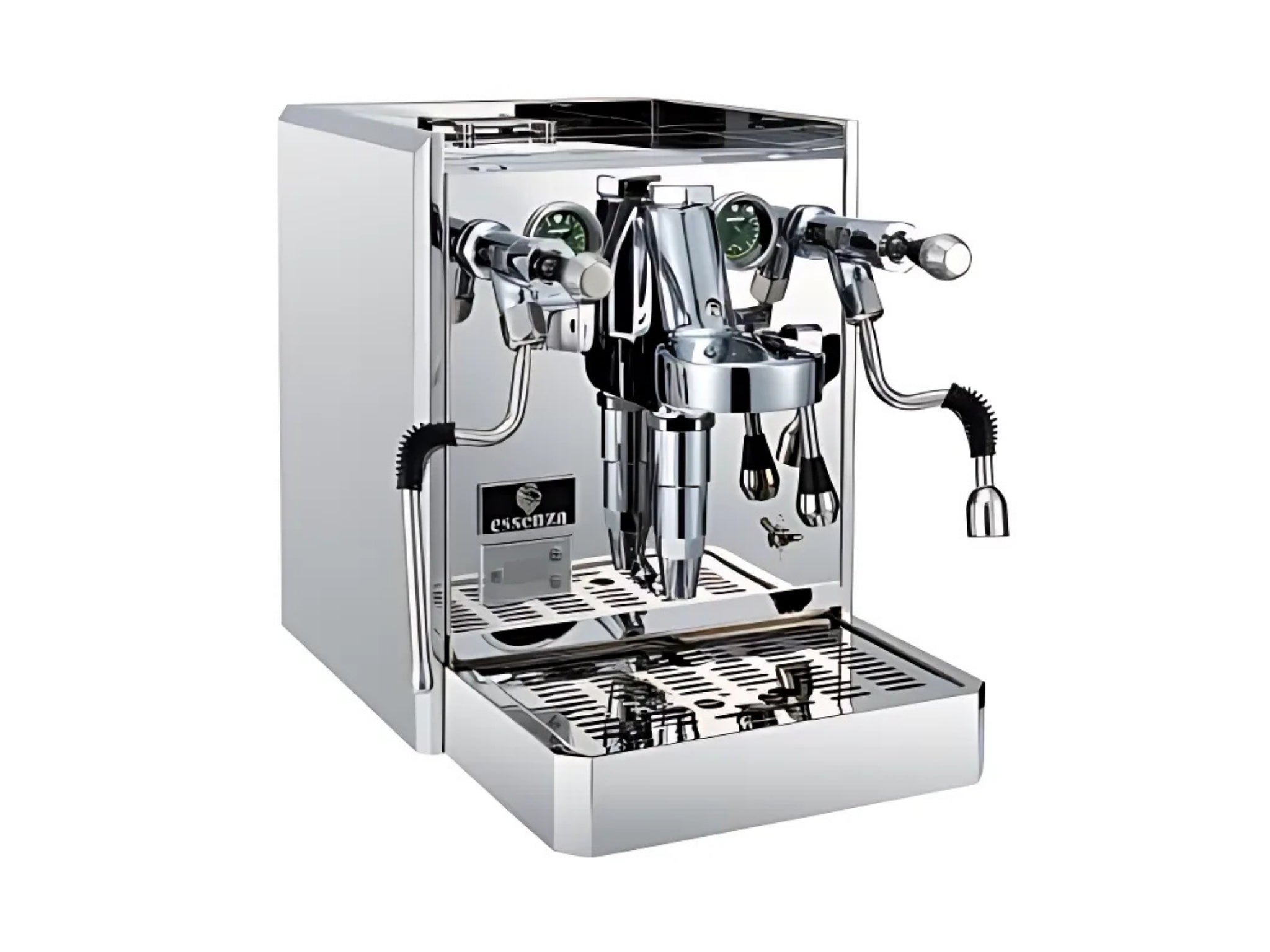 Essenza Modena 1 Group Coffee Machine Stainless with dual boiler and E61 group head design.