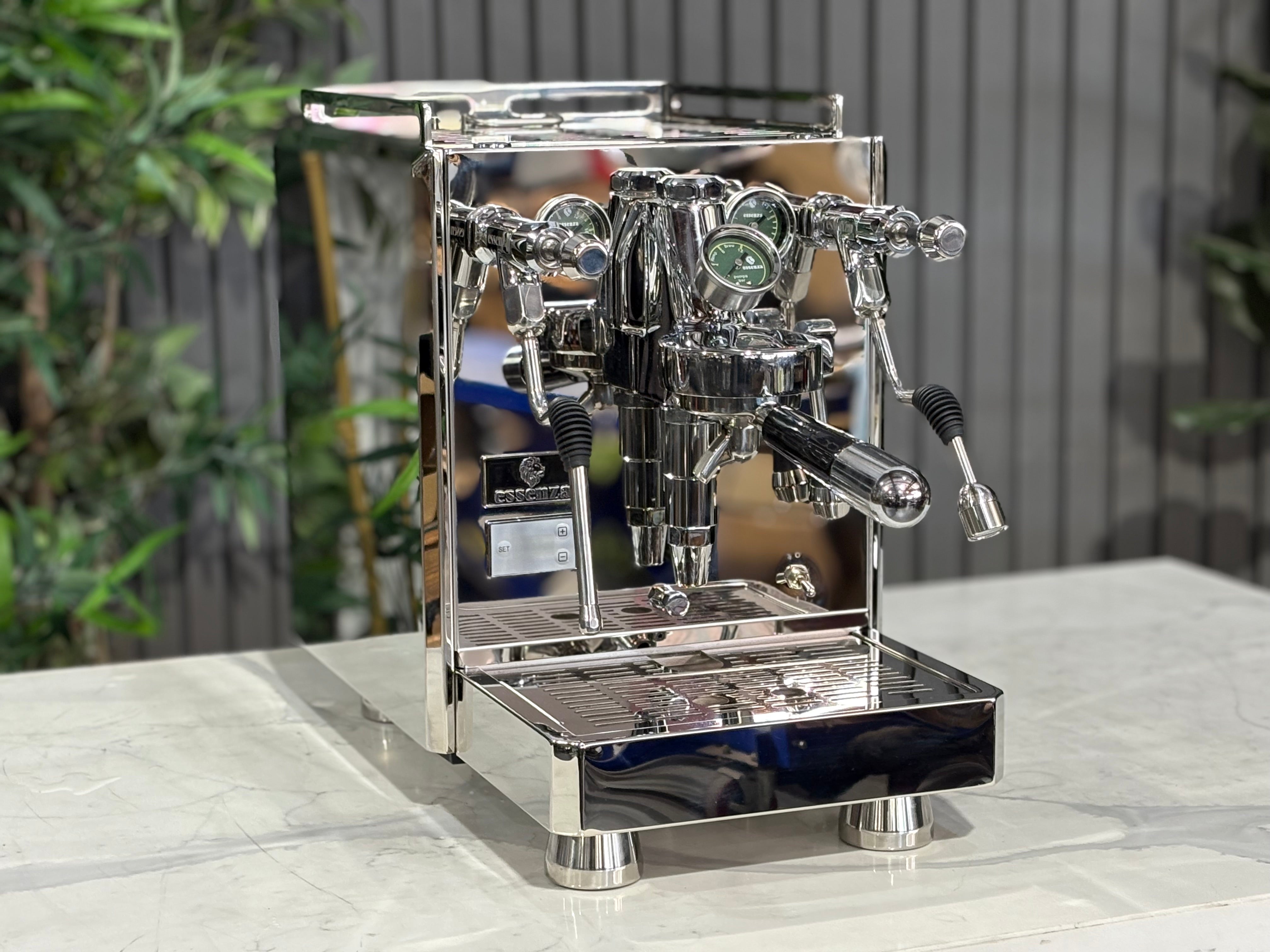 Essenza Raphael 1 Group Coffee Machine Stainless - New