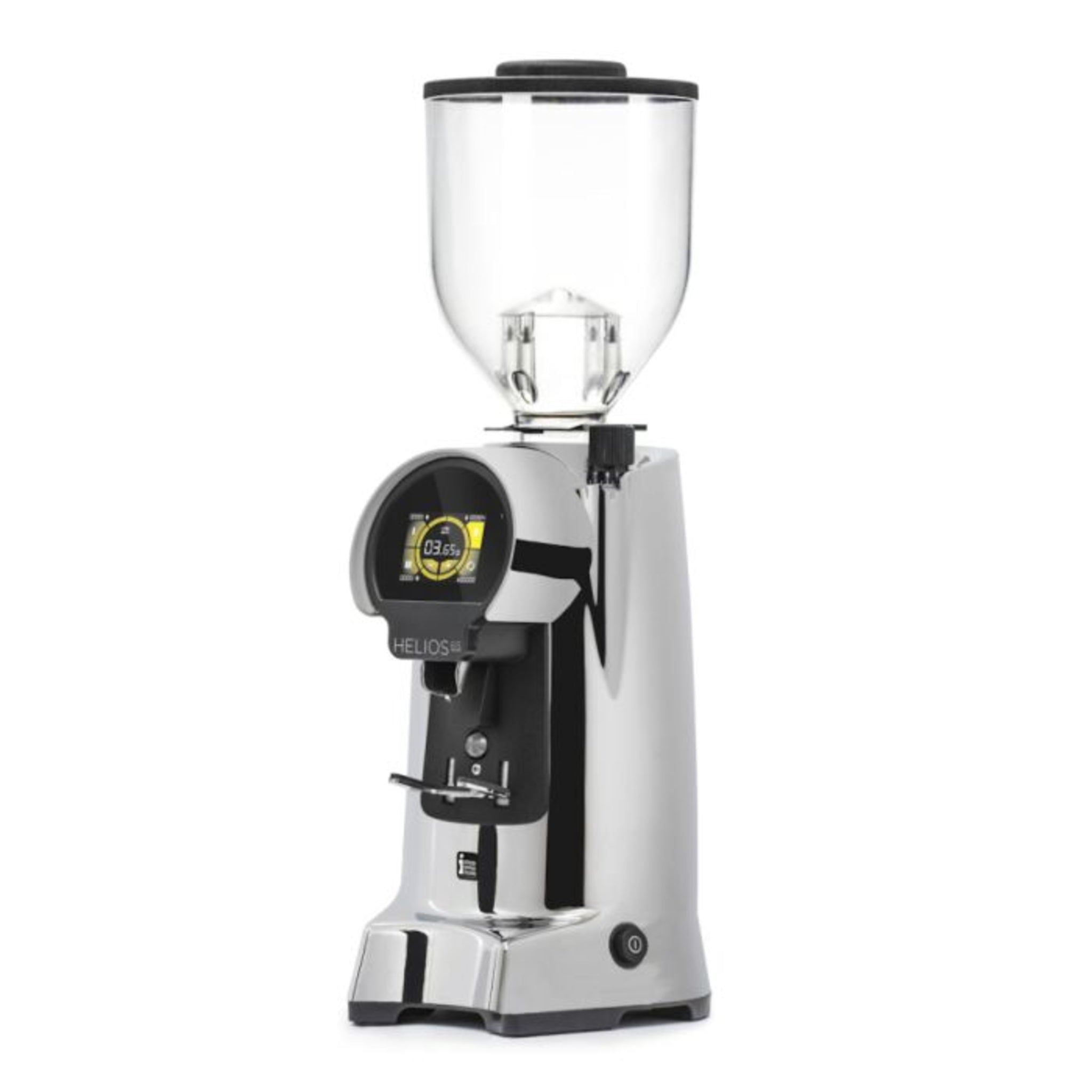 Eureka Helios 75 Espresso Coffee Grinder Brand New Chrome