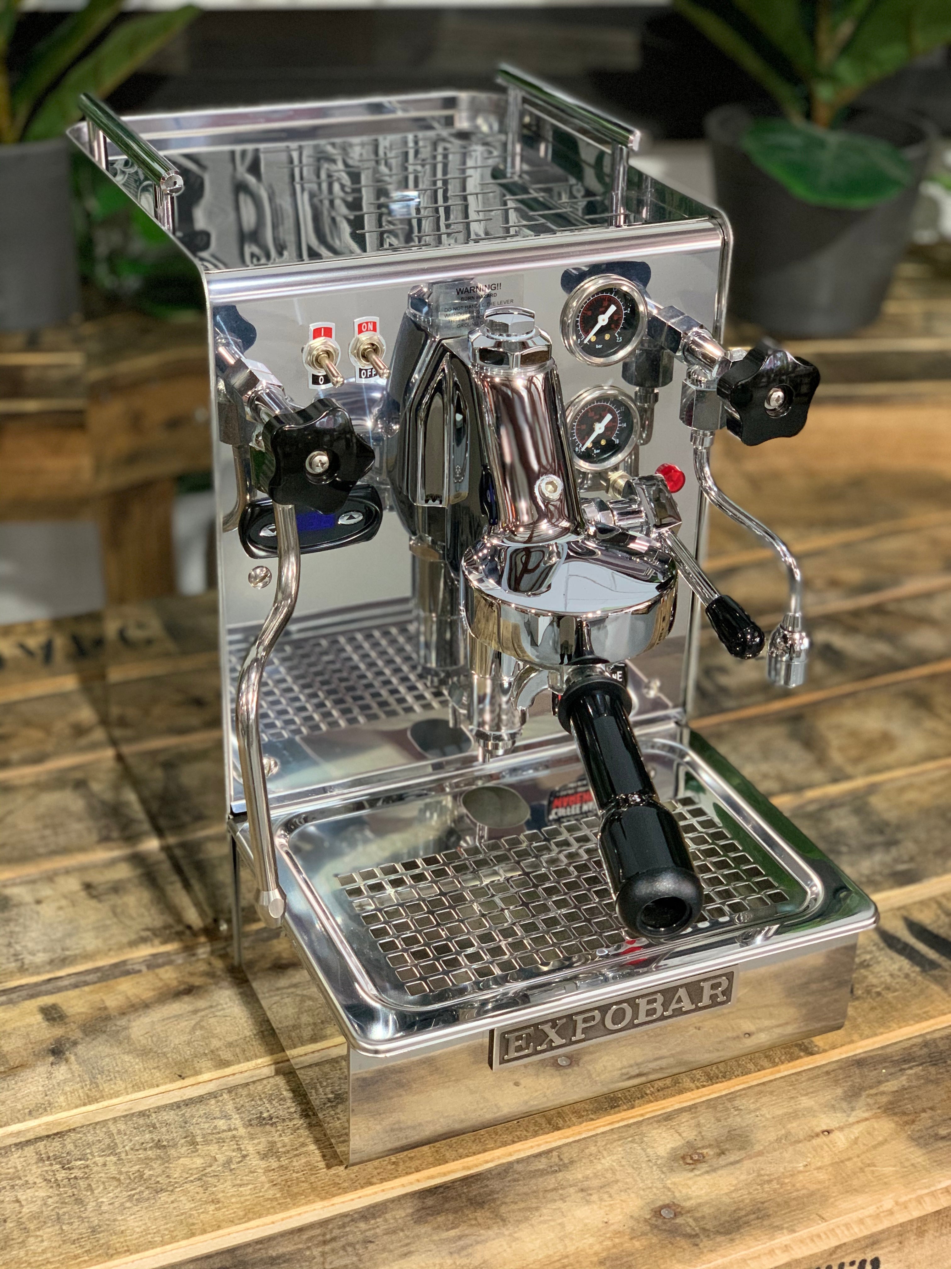 Expobar Office Barista Minore 1 Group Coffee Machine Stainless Steel - New
