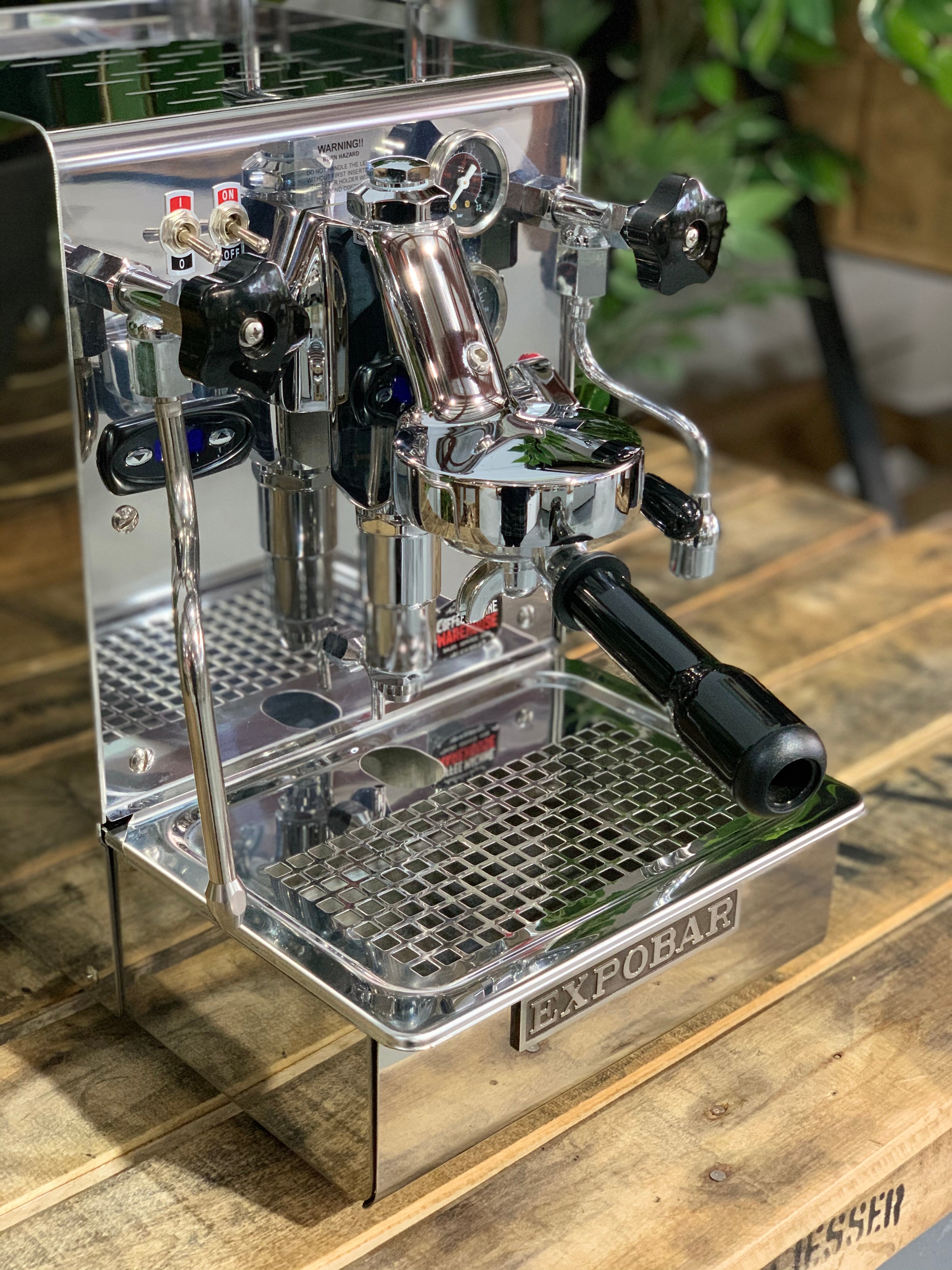 Expobar Office Barista Minore 1 Group Coffee Machine Stainless Steel - New